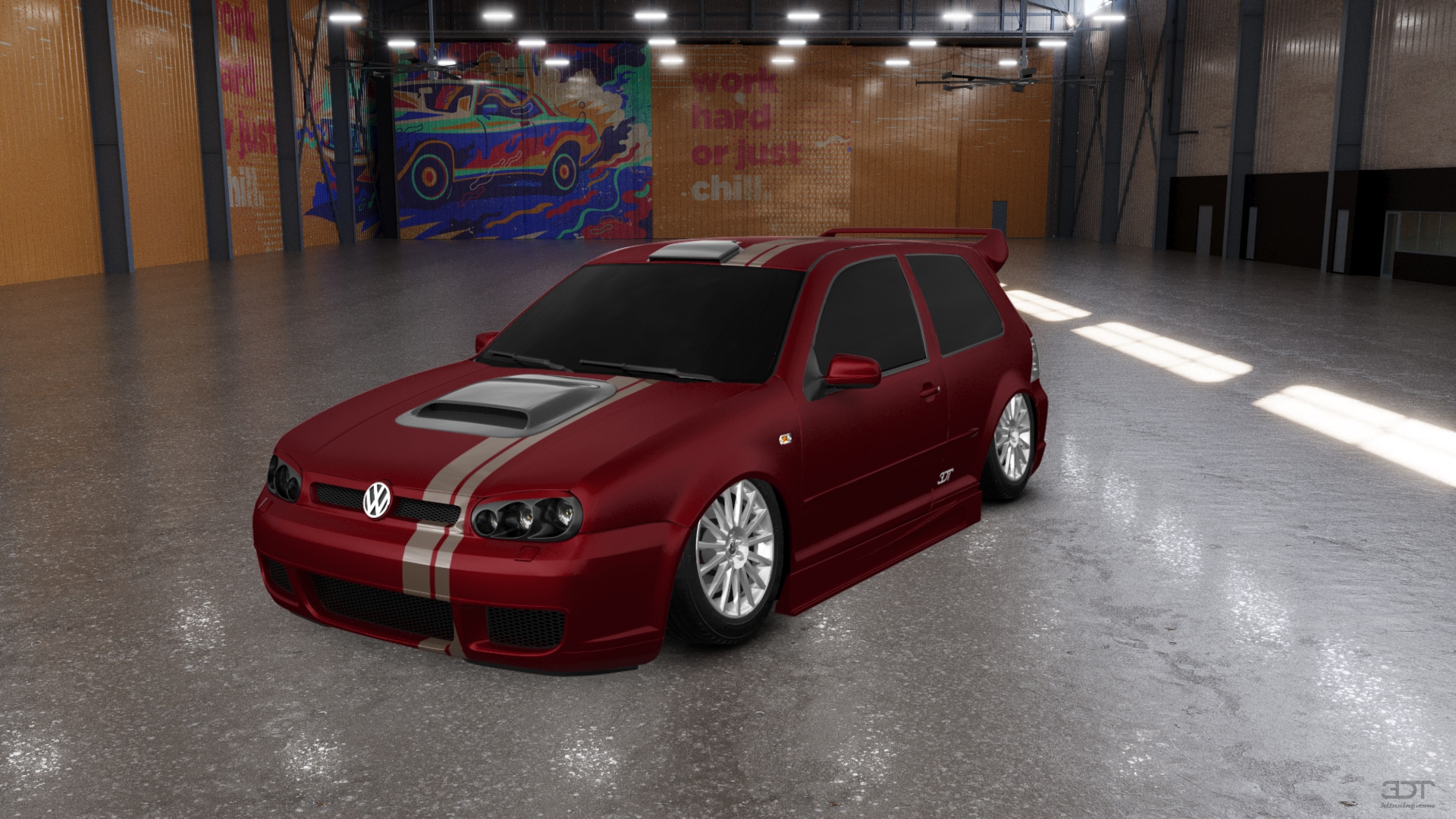 Volkswagen Golf 4 (mk4) 3 Door Hatchback 1997 tuning