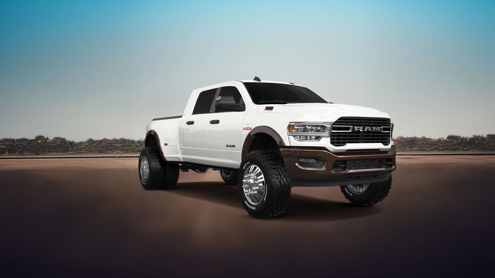 Dodge Ram 3500 4 Door pickup truck 2020 tuning