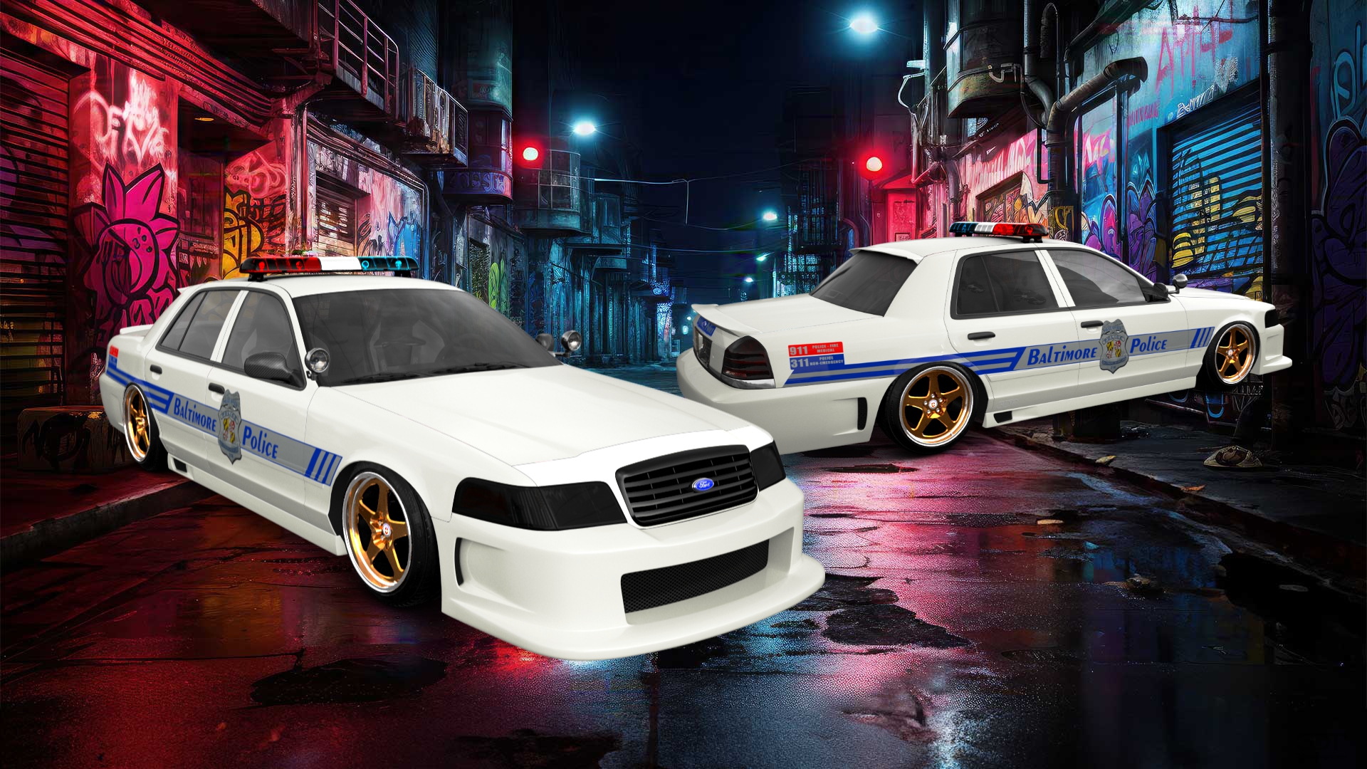 Ford Crown Victoria Sedan 2007 tuning