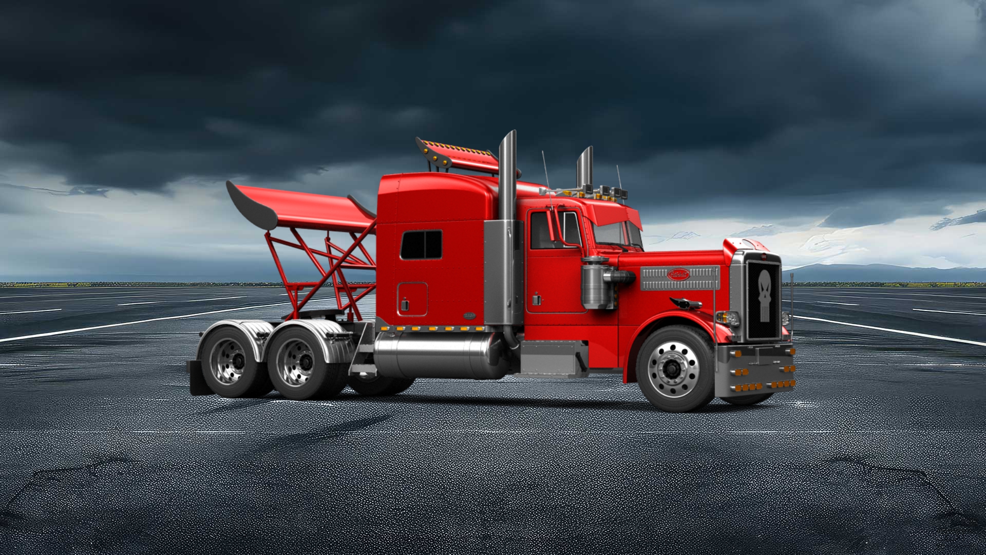Peterbilt 359 Truck 1987