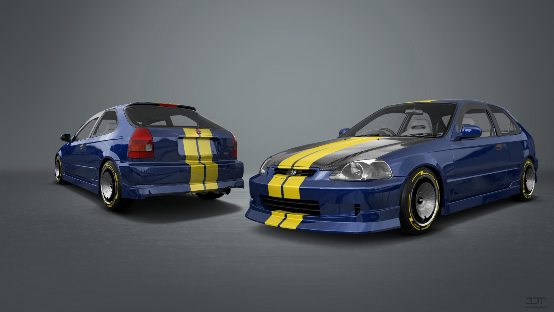 Honda Civic 3 Door Hatchback 1997 tuning