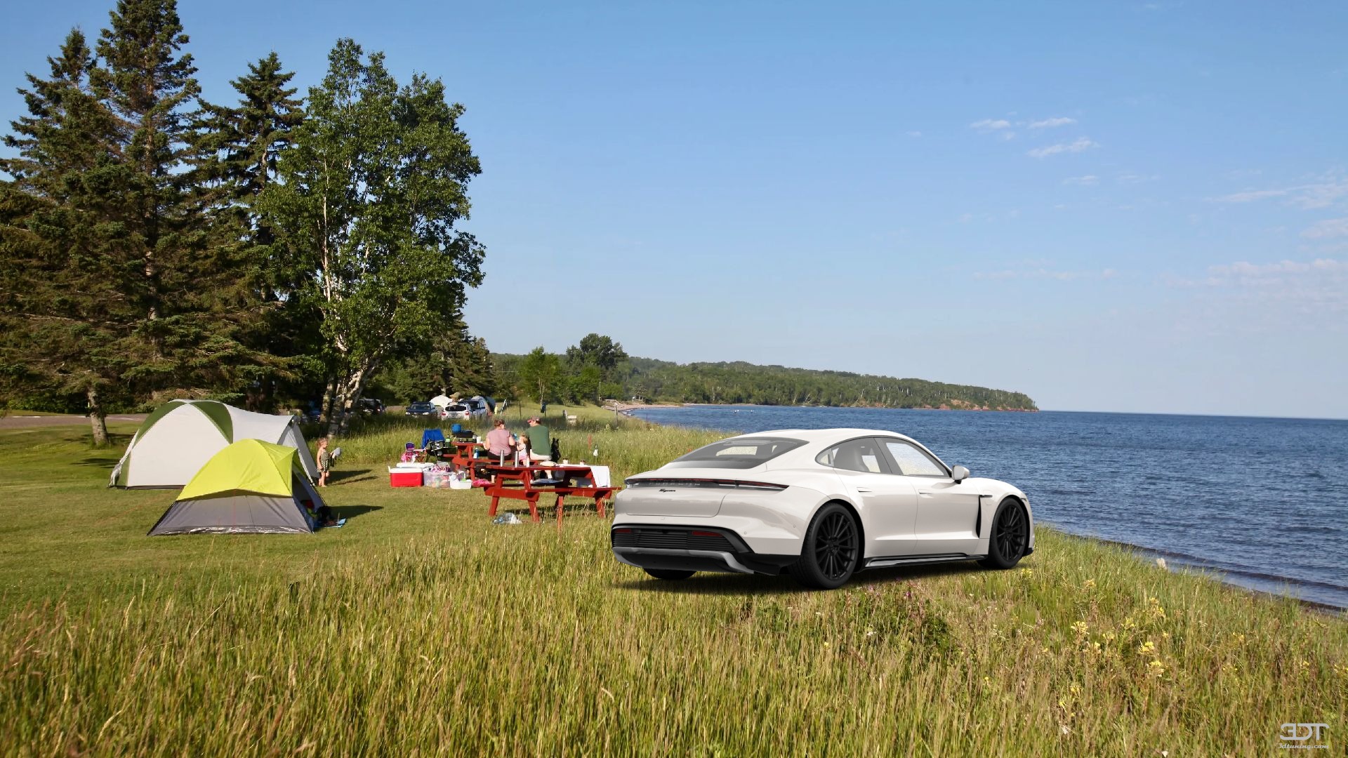 Porsche Taycan 4 Door Saloon 2020 Images