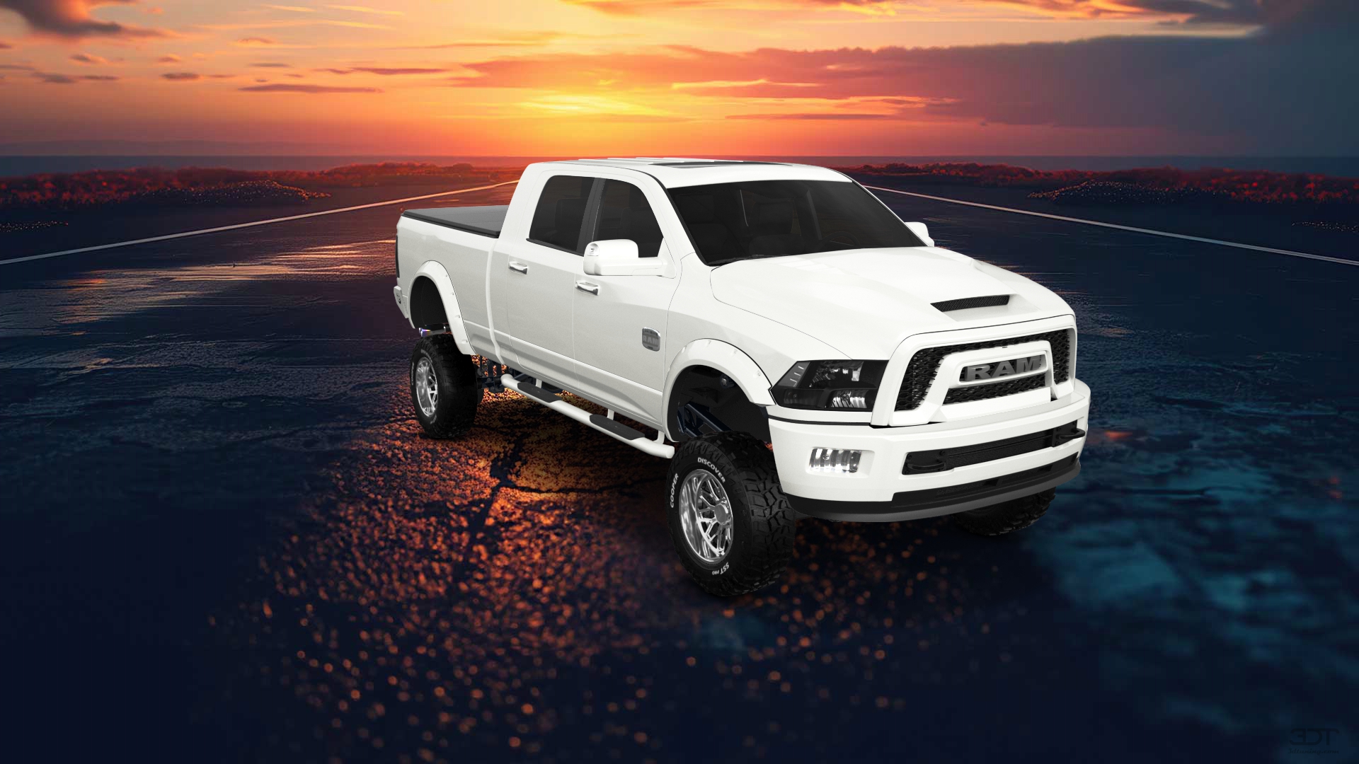 Dodge Ram 2500 Mega Cab 6.4 ft box 4 Door pickup truck 2010 tuning