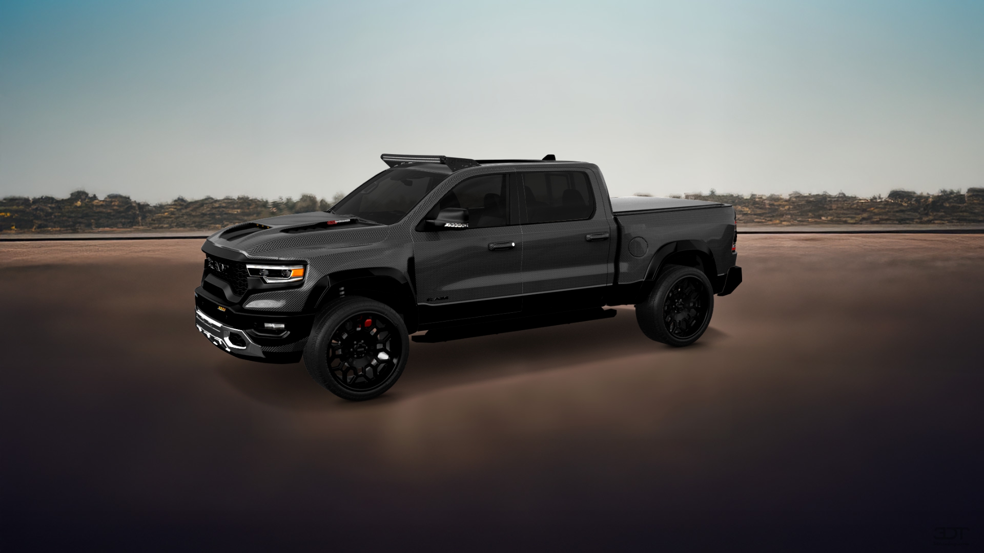 Dodge Ram 1500 TRX 4 Door pickup truck 2021 tuning