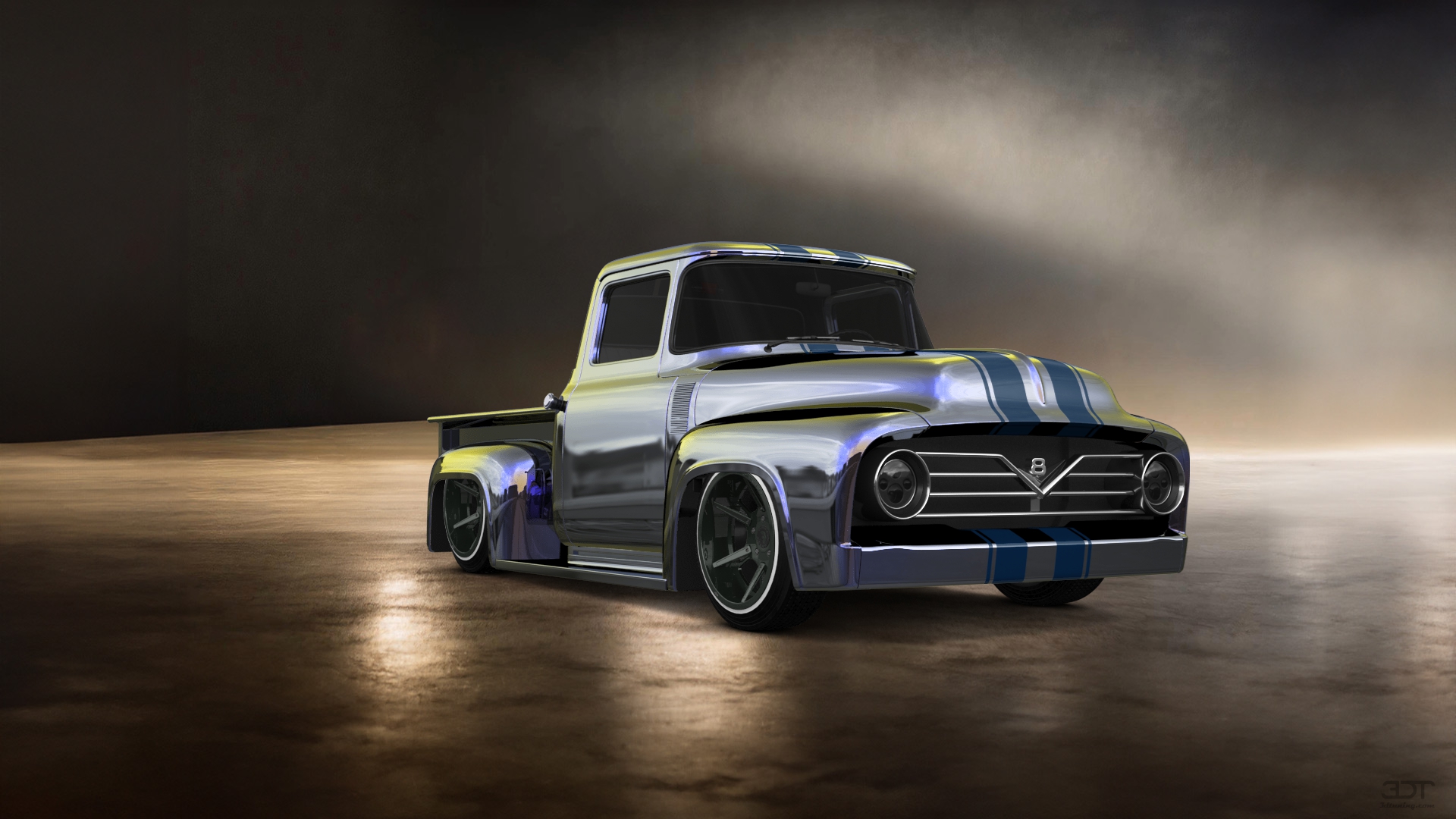 Ford F-100 2 Door truck 1956