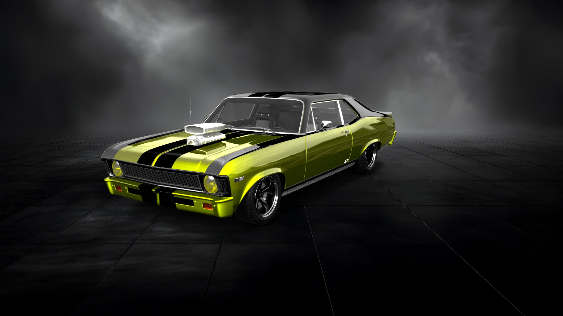 Chevrolet Chevy II Nova 2 Door Coupe 1968