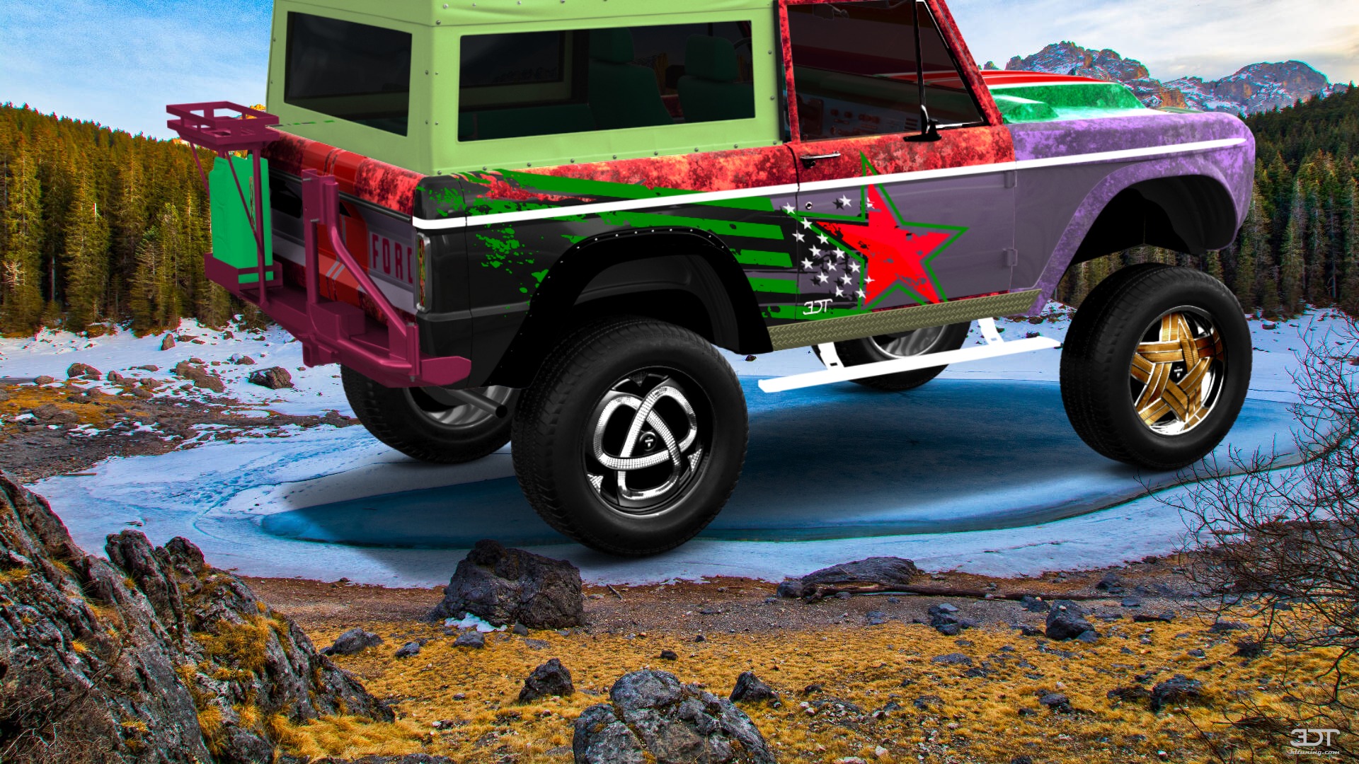 Ford Bronco 3 Door SUV 1965 Images