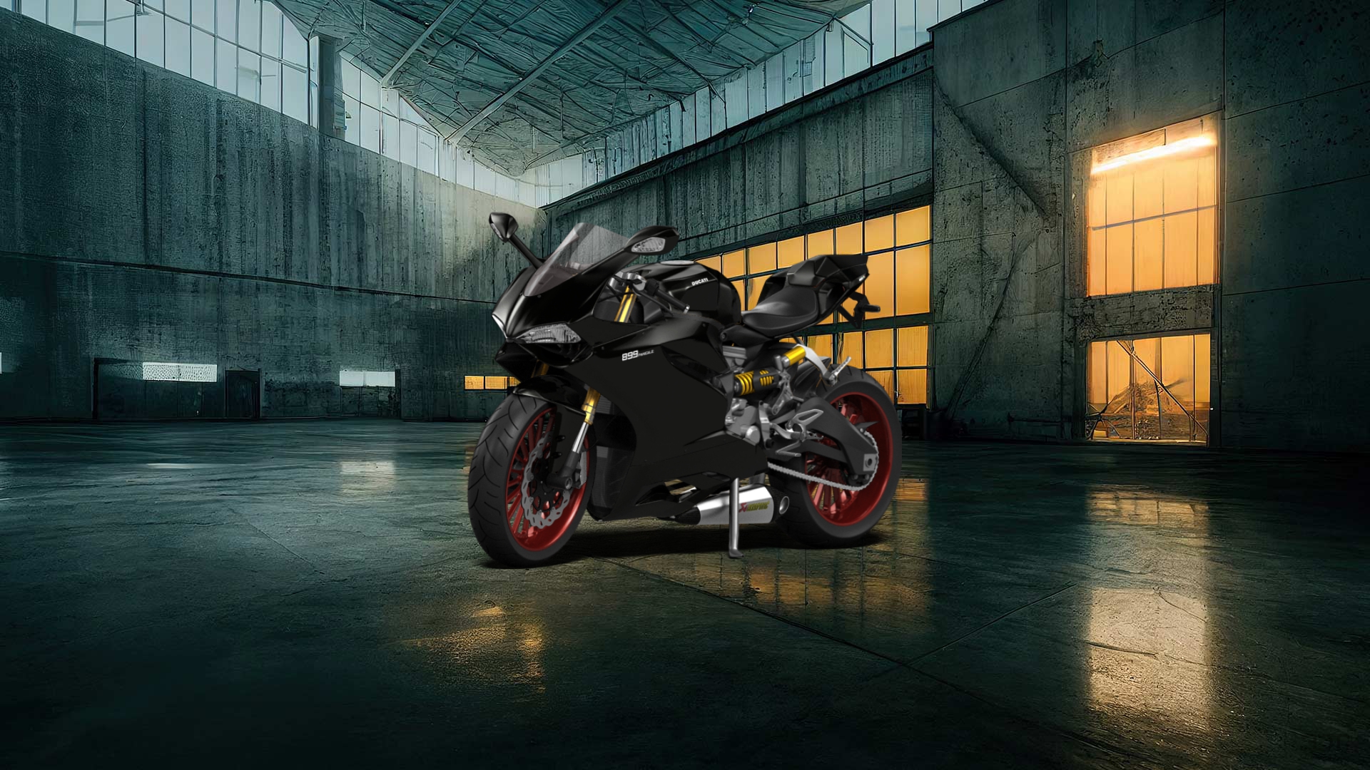 Ducati 899 Panigale Sport Bike 2015