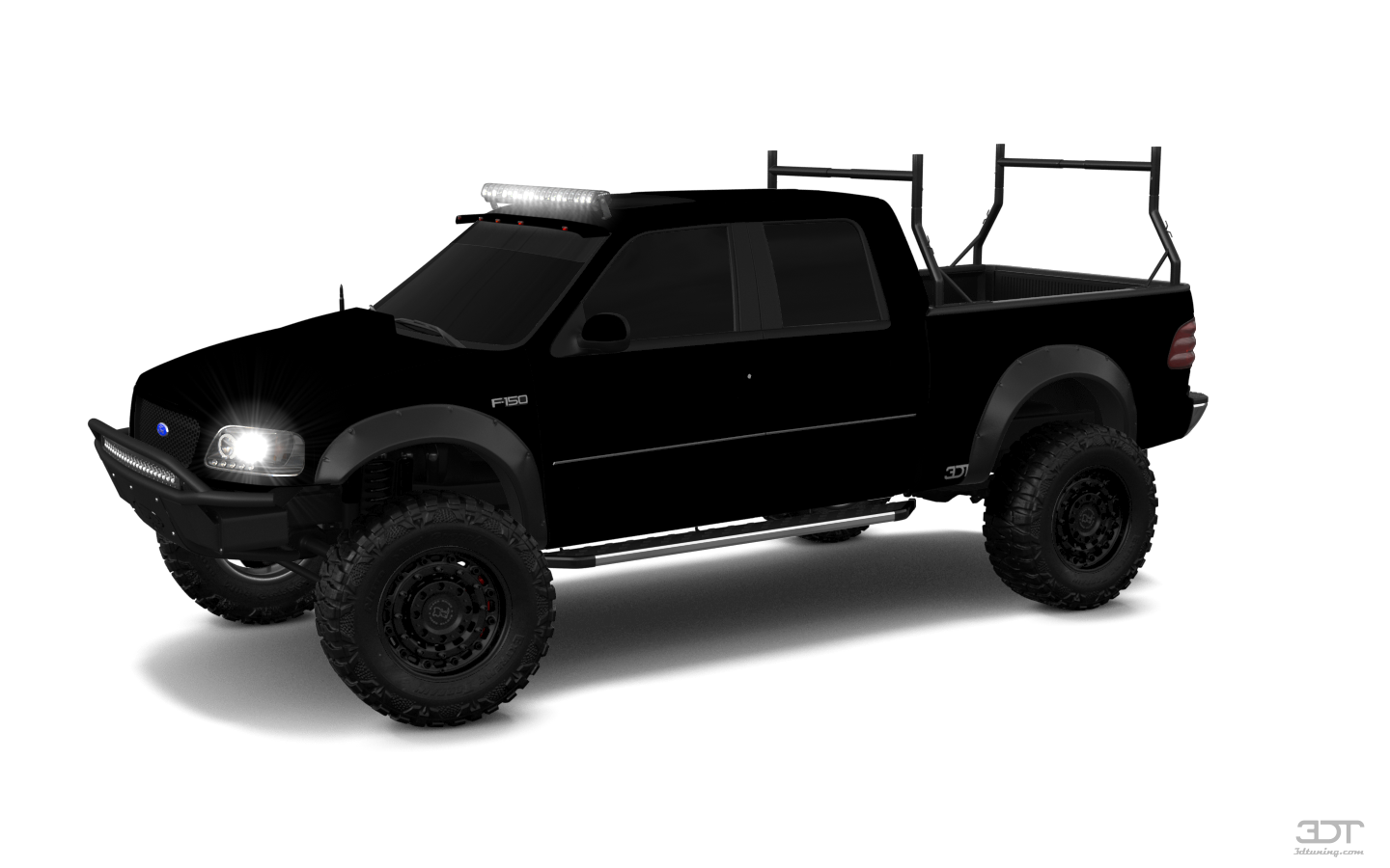 Tuning Ford F-150 SuperCrew 4 Door pickup truck 1997