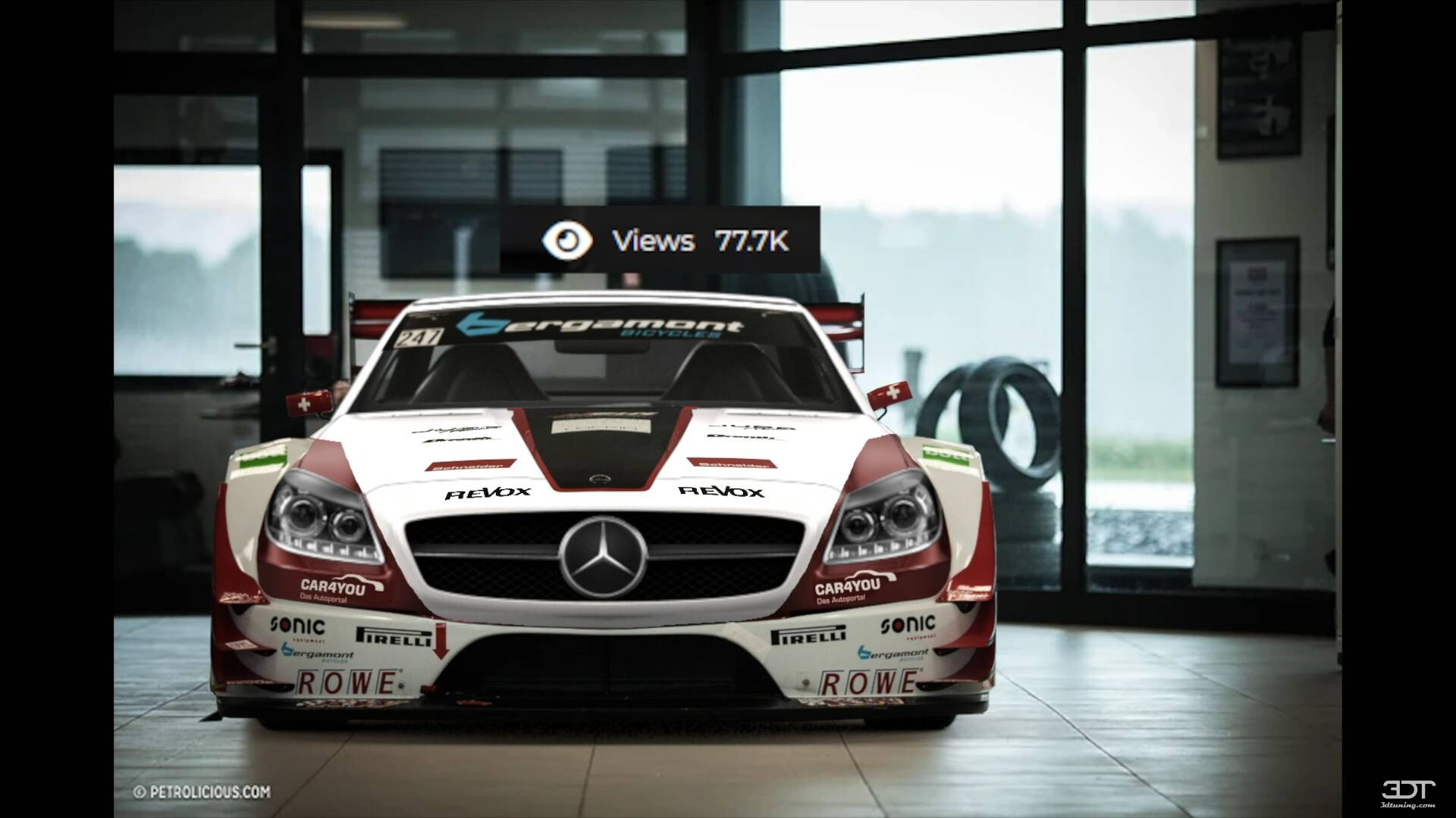 Mercedes SLK class Coupe 2012