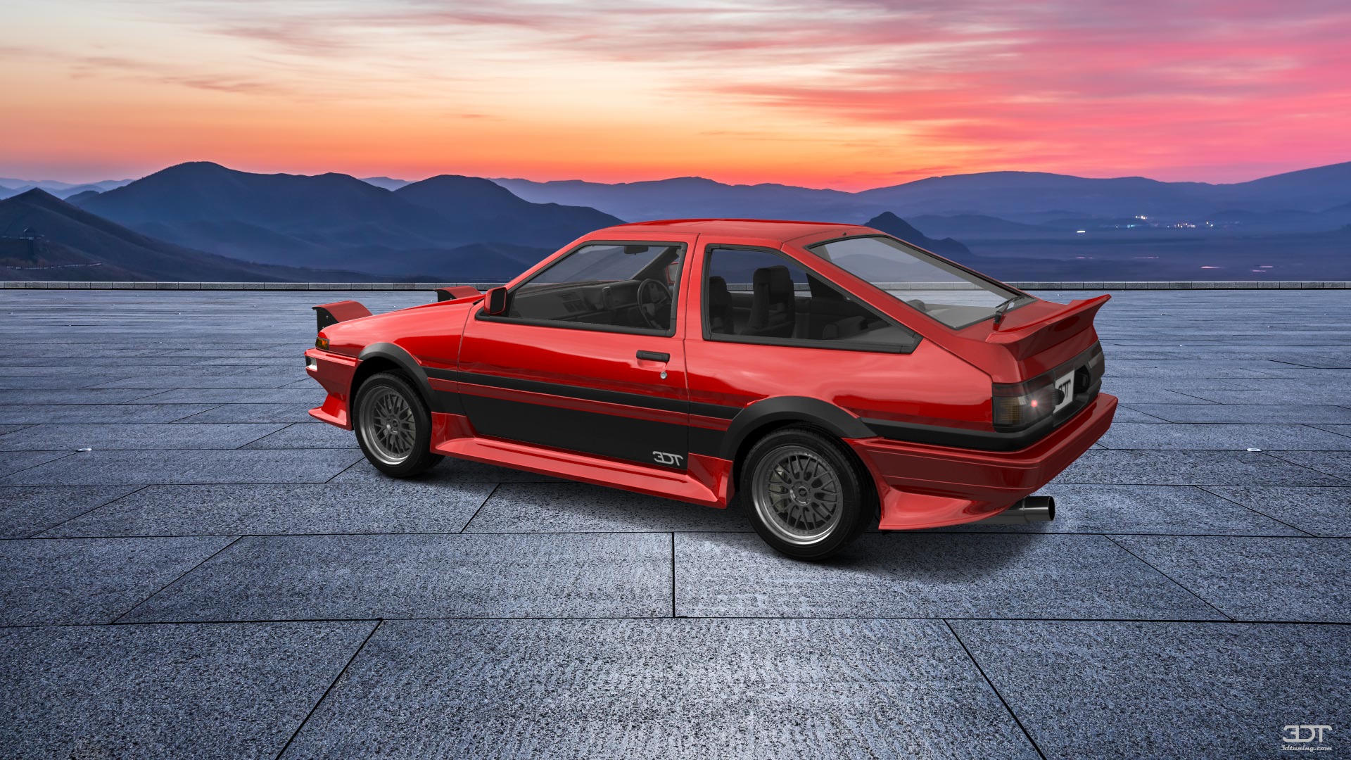 Toyota AE86 3 Door Hatchback 1985 tuning