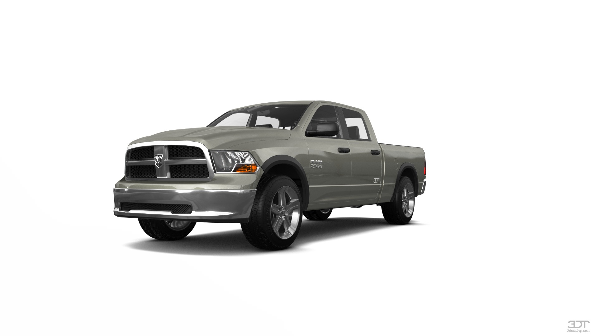 Dodge Ram 1500 Crew Cab 6.4 ft box 4 Door pickup truck 2009 tuning