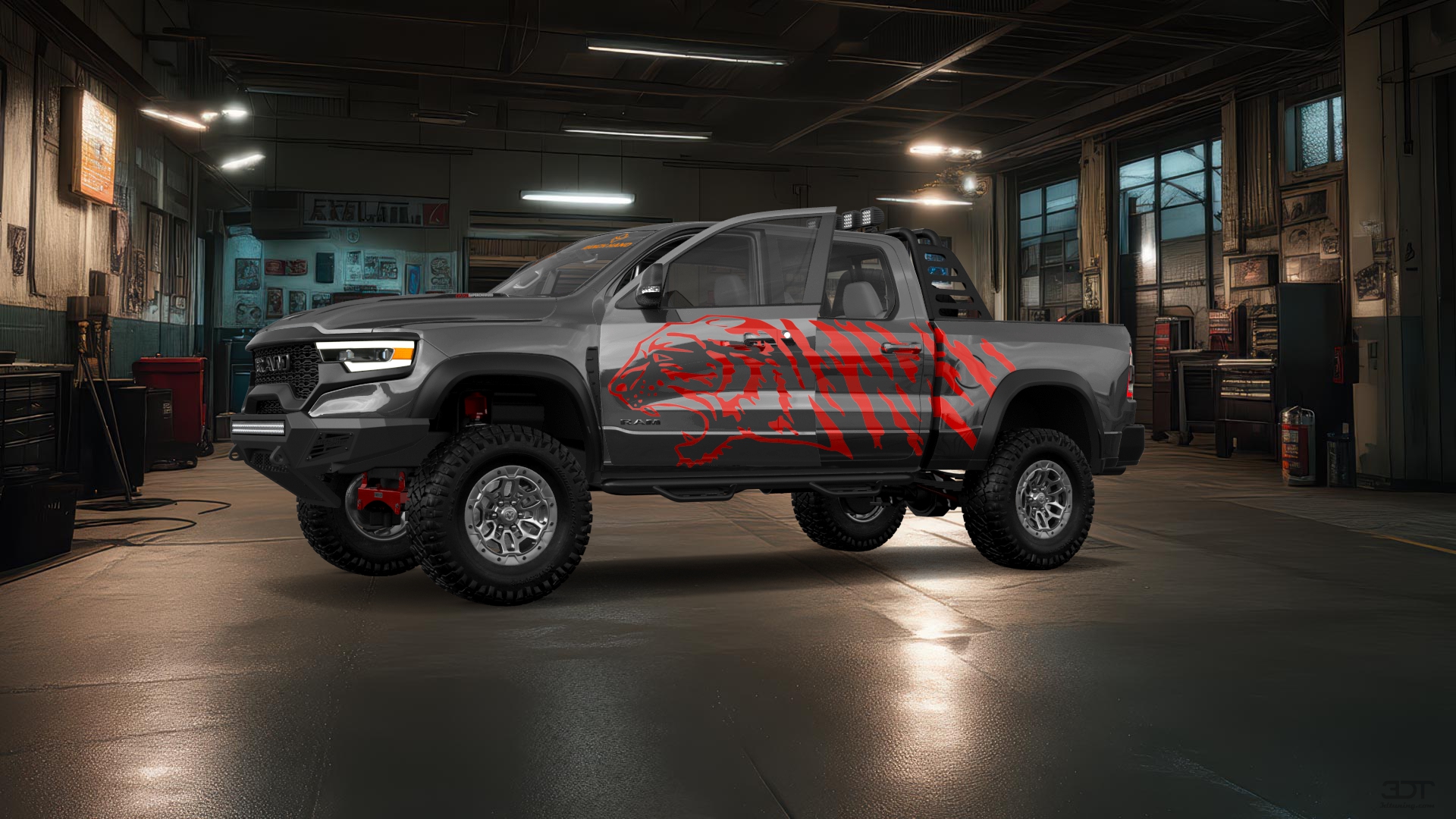 Dodge Ram 1500 TRX 4 Door pickup truck 2021 tuning