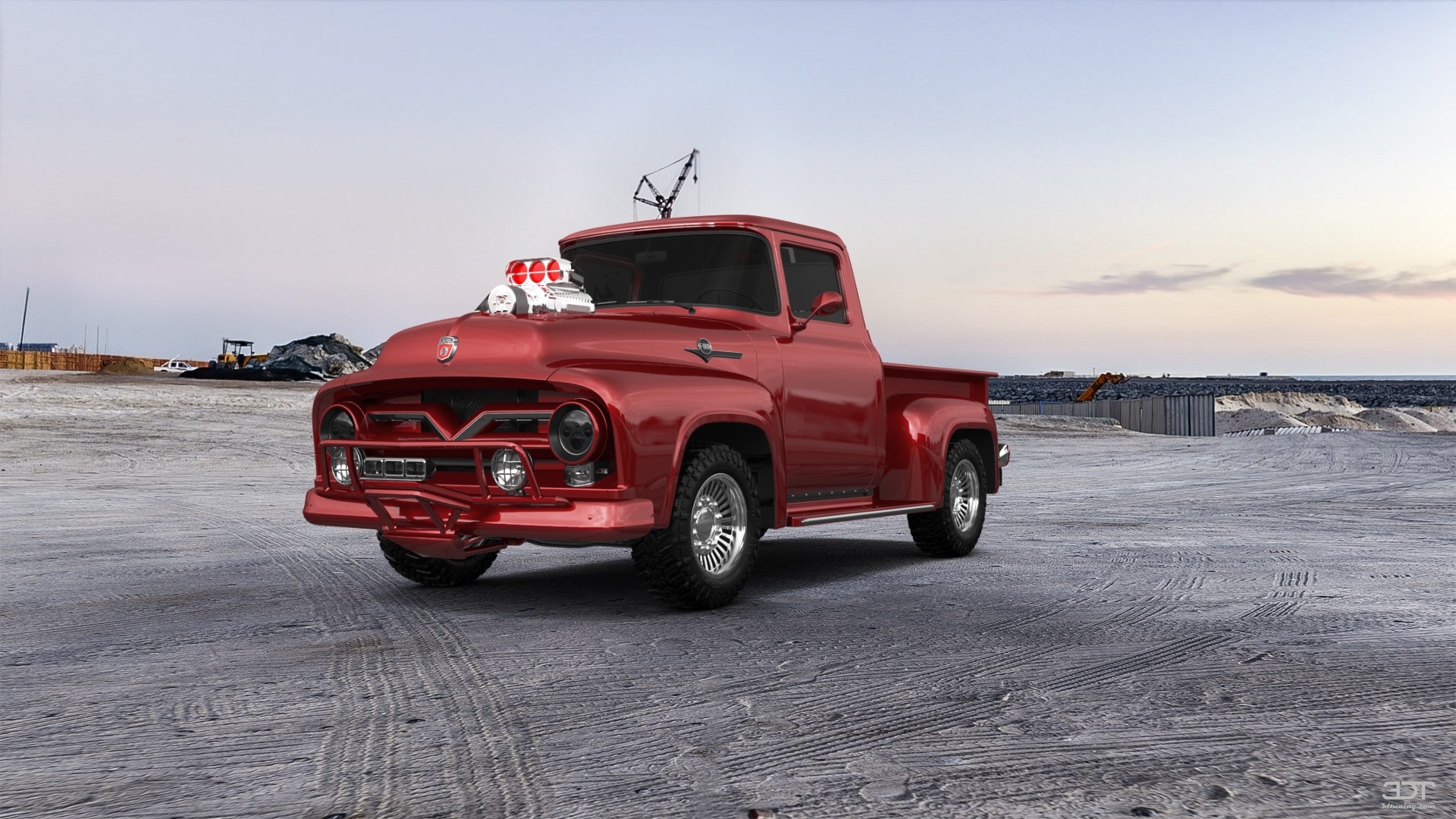 Ford F-100 2 Door truck 1956