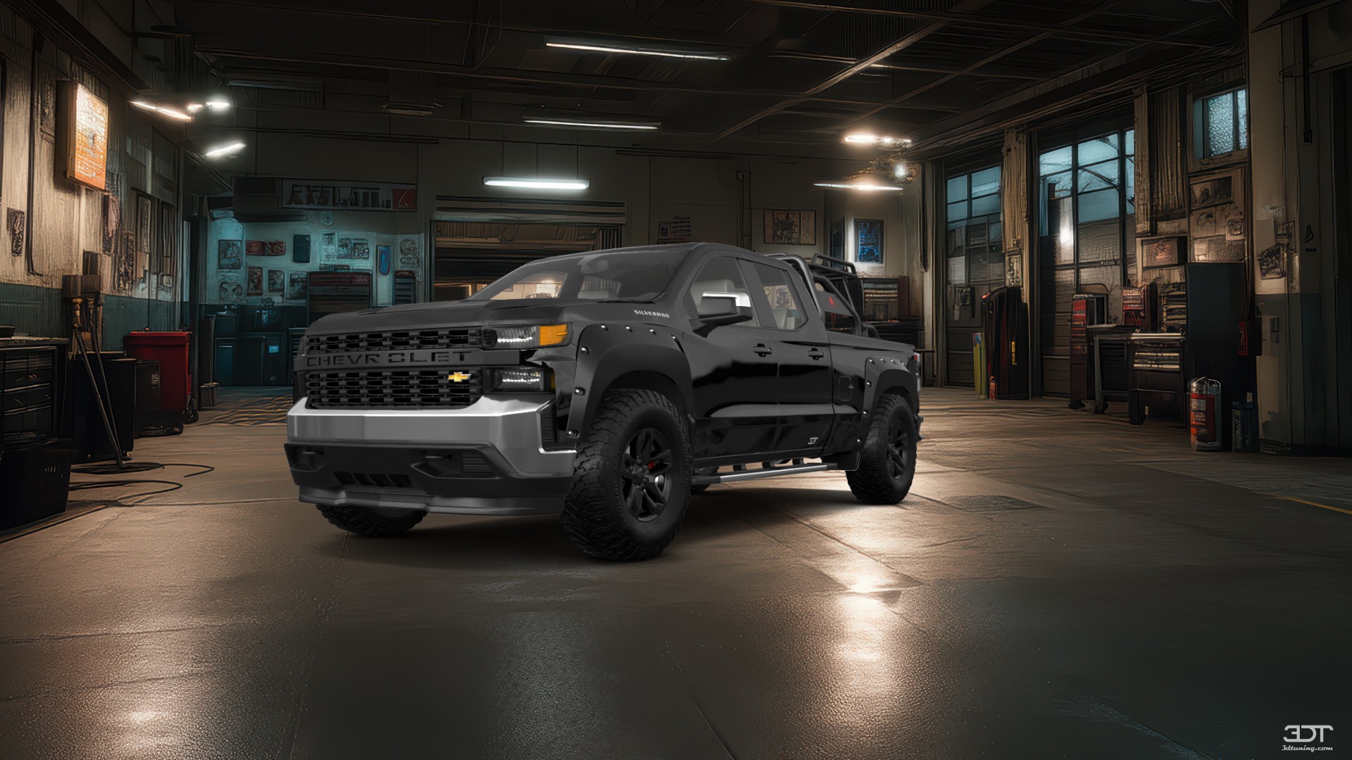 Chevrolet Silverado 1500 6.6 ft box 4 Door pickup truck 2021 tuning