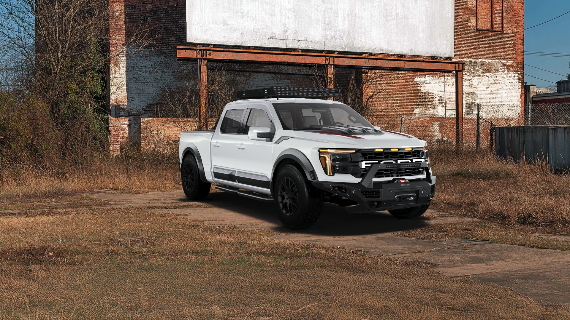 Ford F-150 Raptor 4 Door pickup truck 2024 tuning