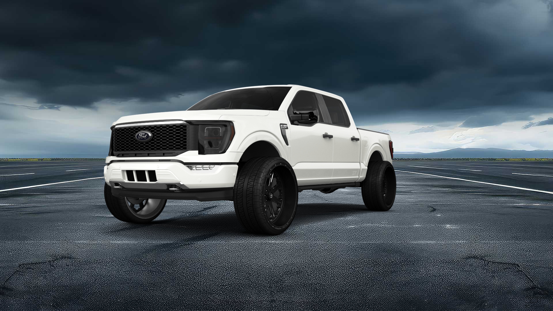 Ford F-150 SuperCrew 4 Door pickup truck 2021 Images
