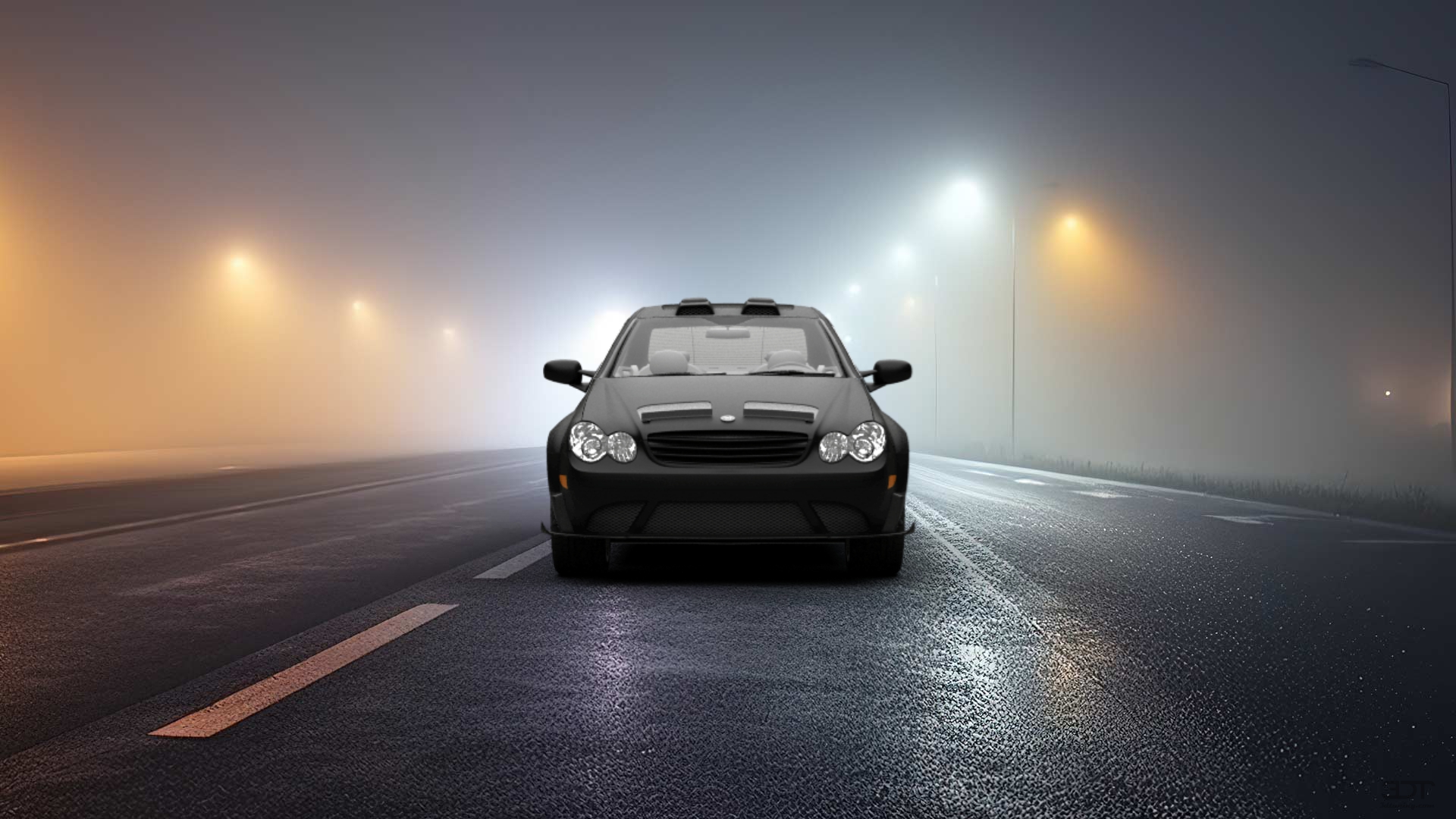 Mercedes CLK Coupe 2004 tuning