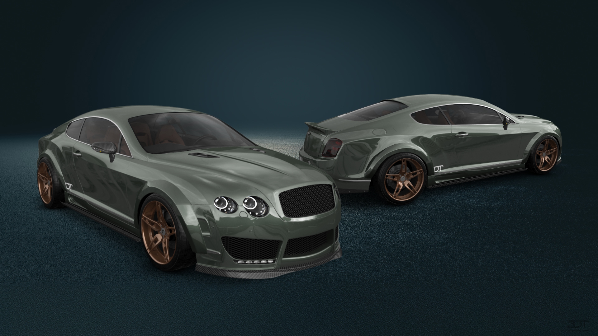 Bentley Continental GT Fastback 2005 tuning