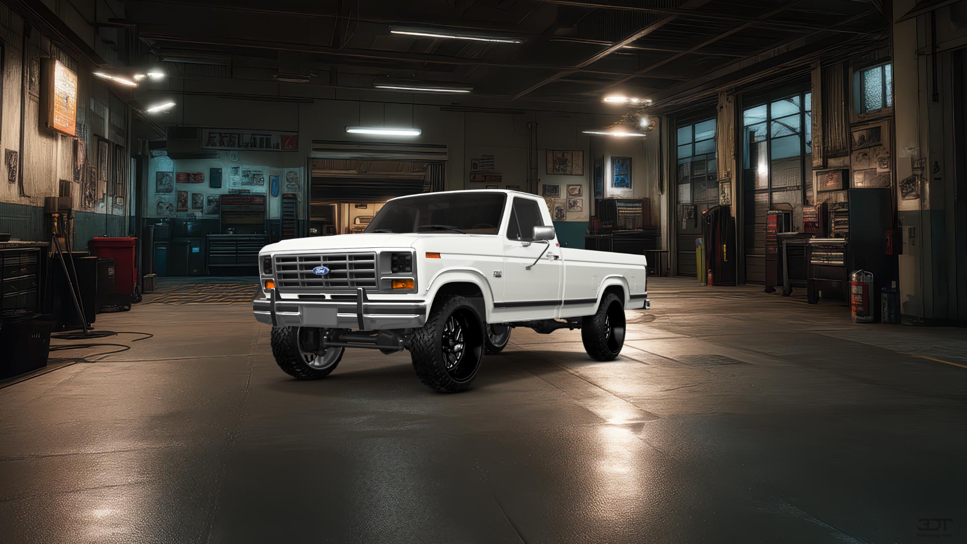 Ford F-150 2 Door pickup truck 1986 tuning