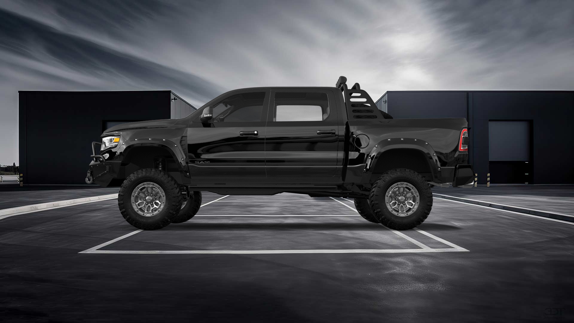Dodge Ram 1500 TRX 4 Door pickup truck 2021