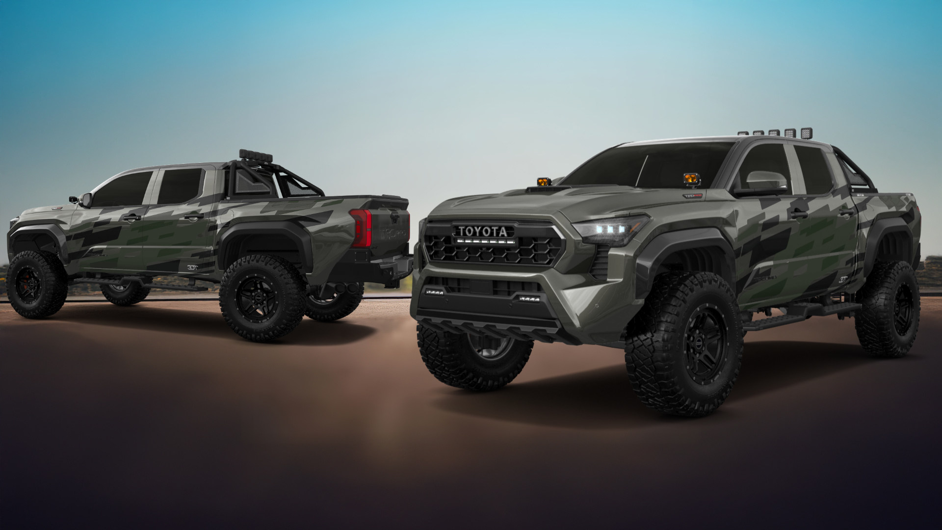 Toyota Tacoma Crew Cab 4 Door pickup truck 2024 Images