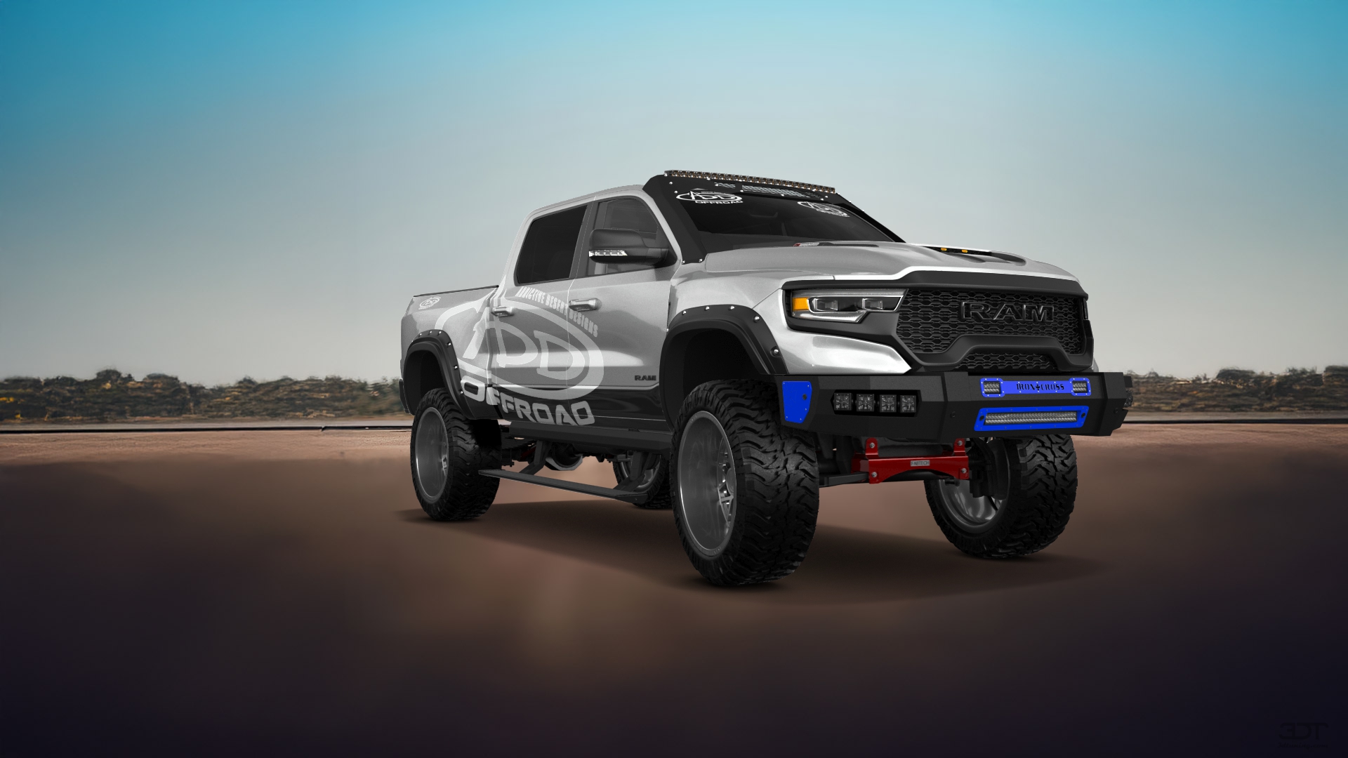 Dodge Ram 1500 TRX 4 Door pickup truck 2021