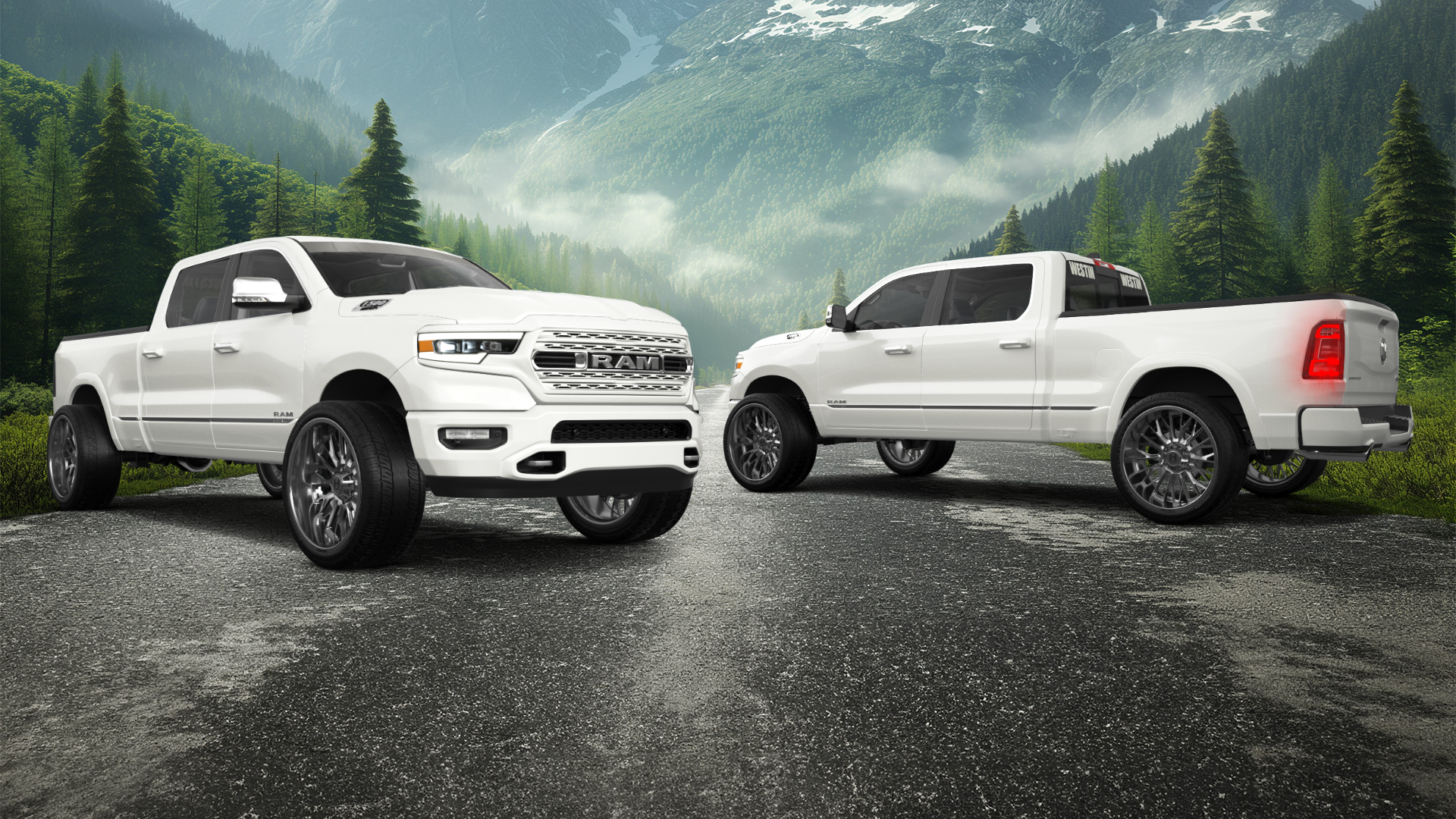 Dodge Ram 1500 Crew Cab 6.4' box 4 Door Truck 2020 tuning