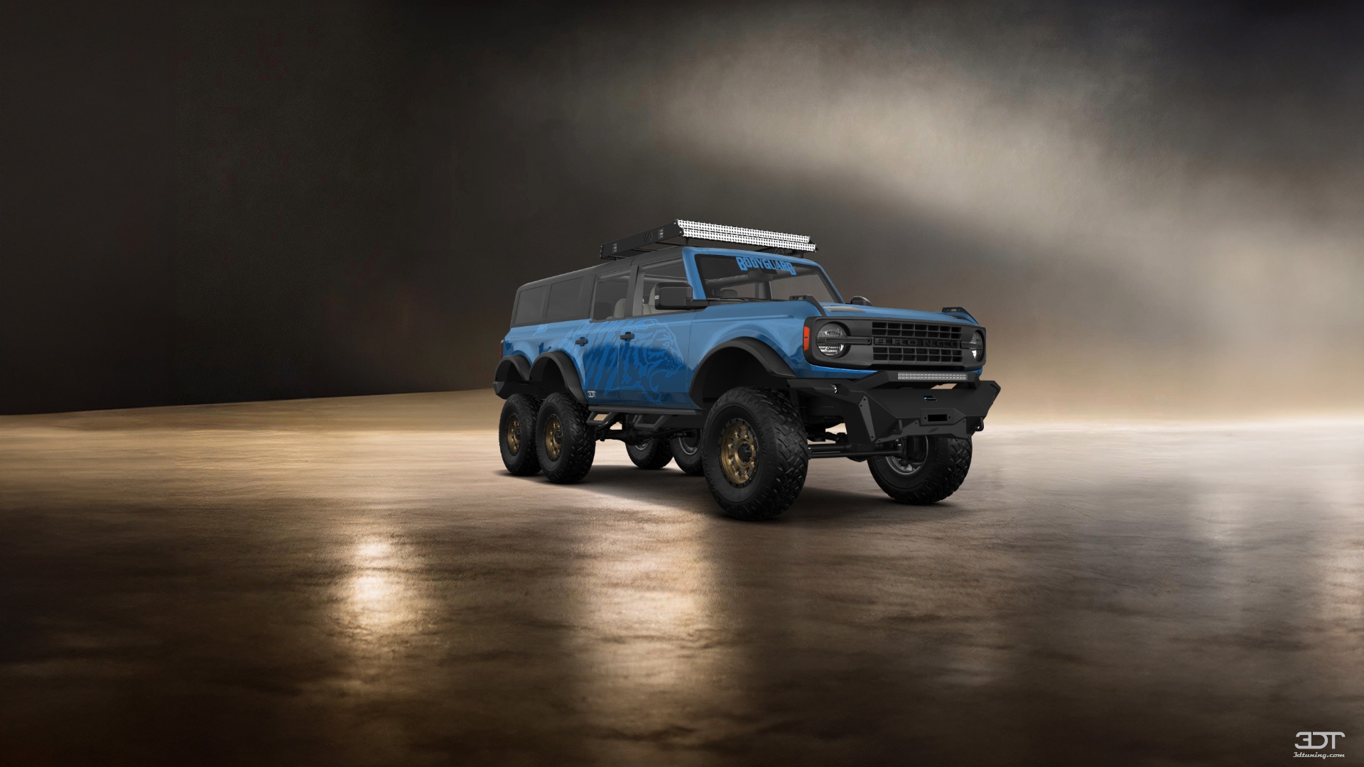 Ford Bronco 6X6 4 Door pickup truck 2021 tuning