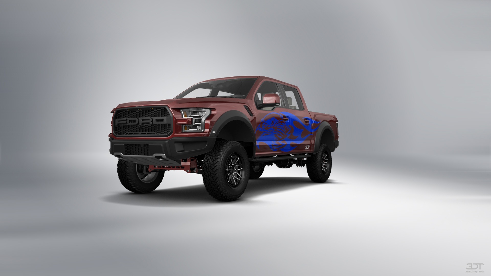 Ford F-150 Raptor 4 Door pickup truck 2017 tuning