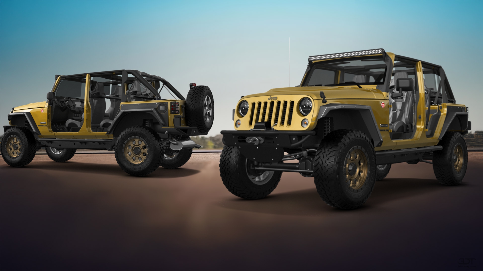 Jeep Wrangler Unlimited JK Rubicon Recon 4 Door SUV 2017 tuning