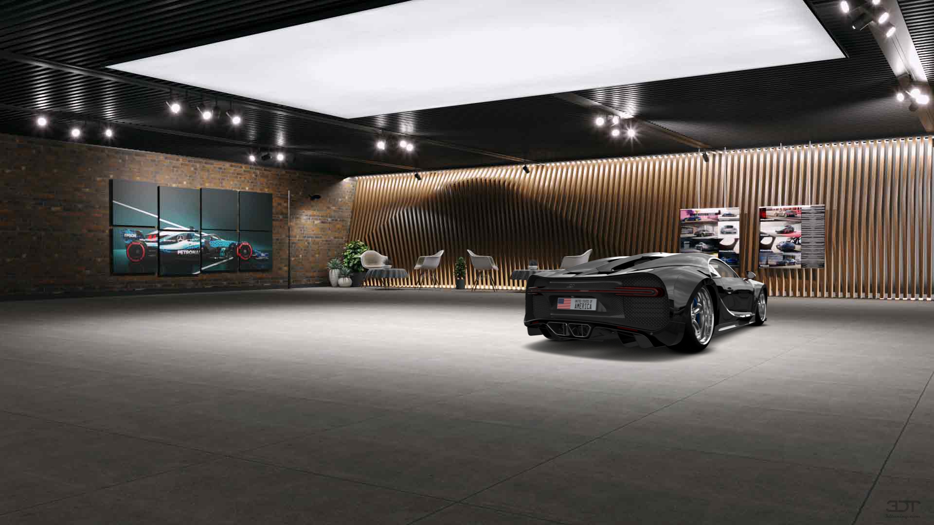 Bugatti Chiron 2 Door Coupe 2016 tuning