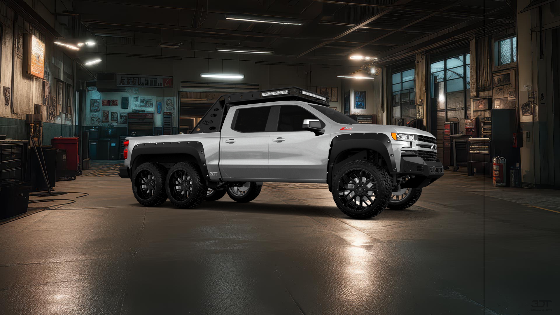 Chevrolet Silverado Hennessey Goliath 6X6 Truck 2020 tuning