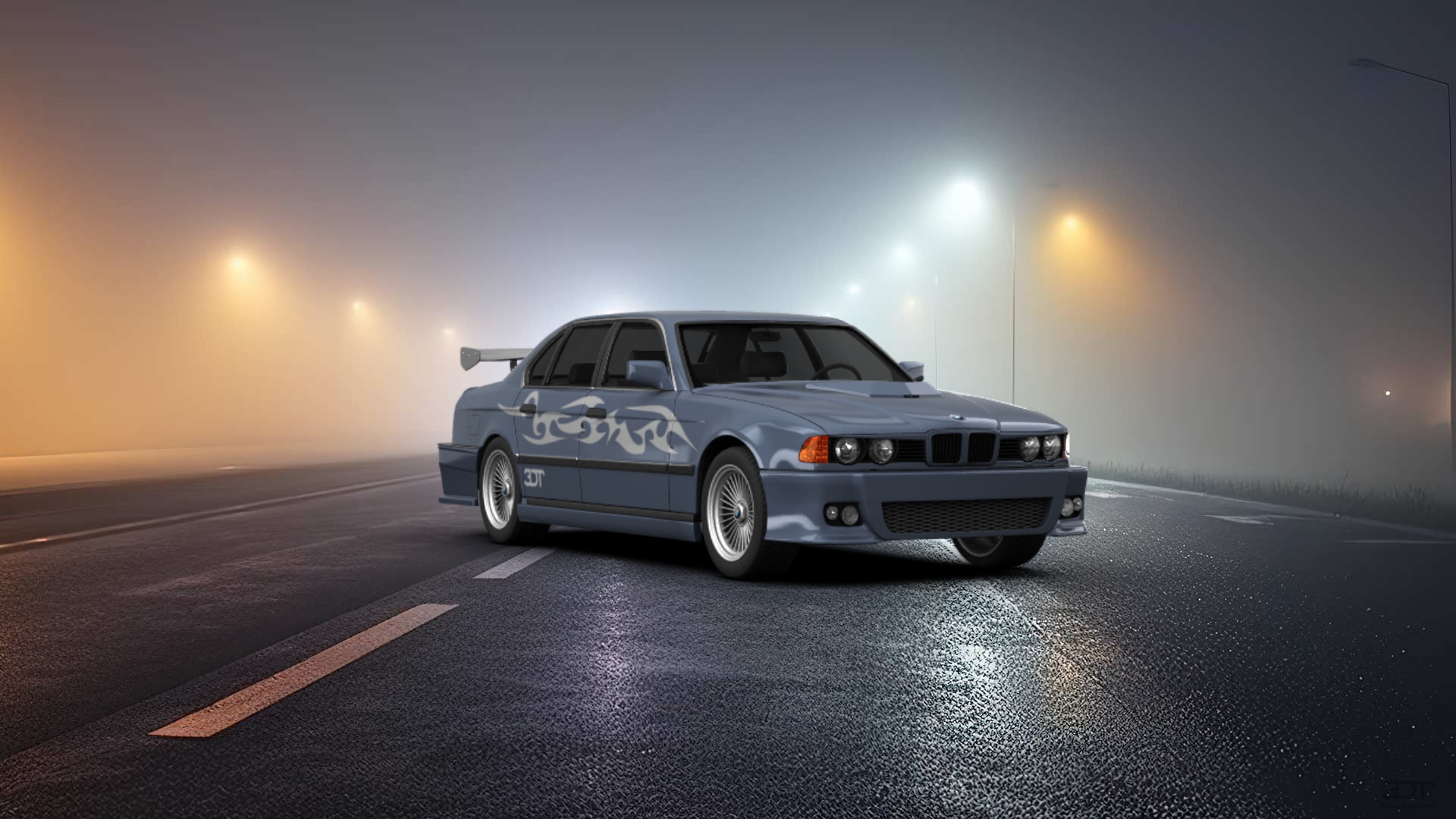 BMW 7 Series Sedan 1986 tuning
