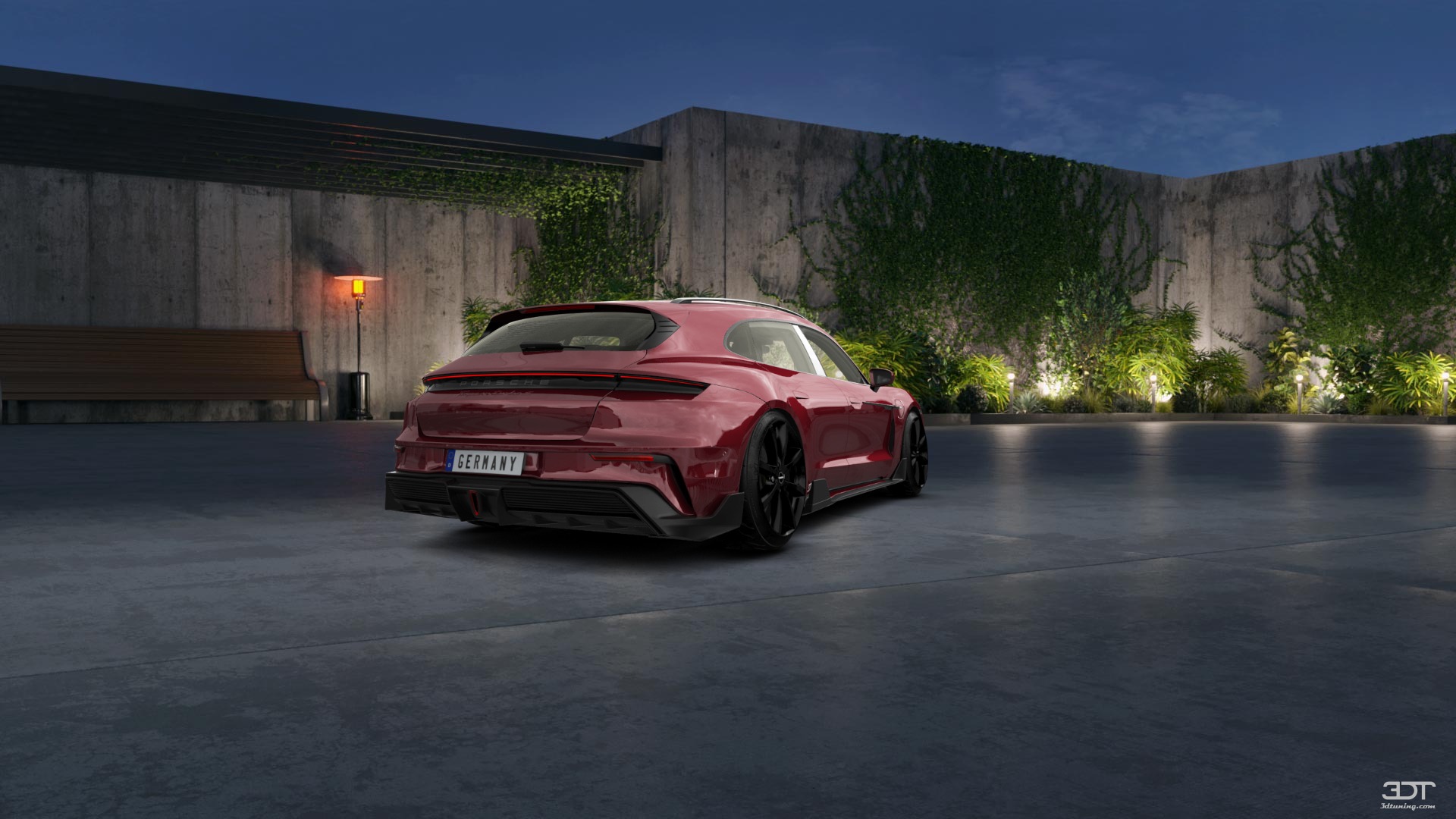 Porsche Taycan Sport Turismo Shooting Brake 2019 tuning