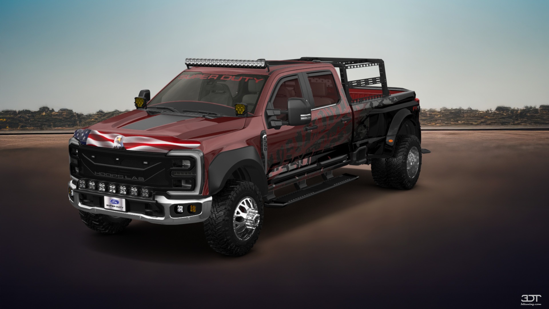 Ford F-350 DRW Crew Cab 4 Door pickup truck 2023 tuning