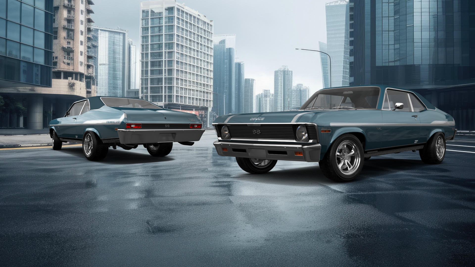 Chevrolet Chevy II Nova 2 Door Coupe 1968