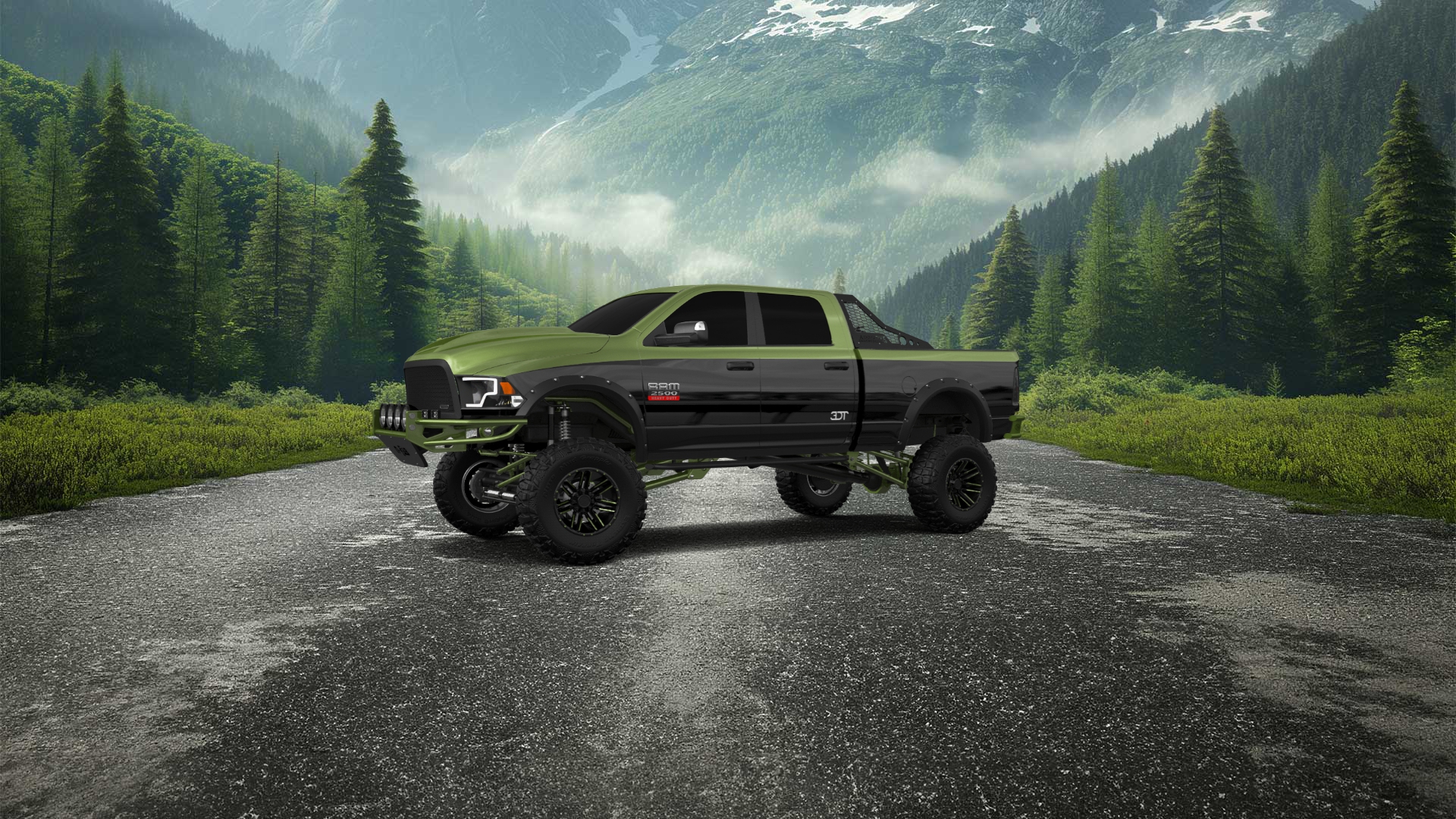 Dodge Ram 2500 4 Door Truck 2014 tuning
