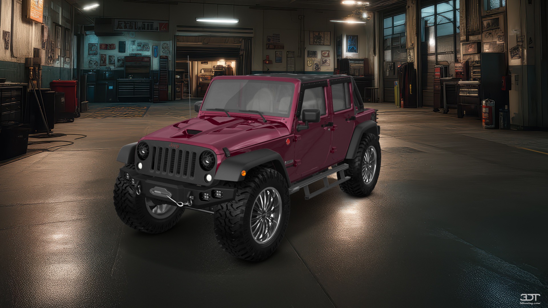 Jeep Wrangler Unlimited JK Rubicon Recon 4 Door SUV 2017 tuning