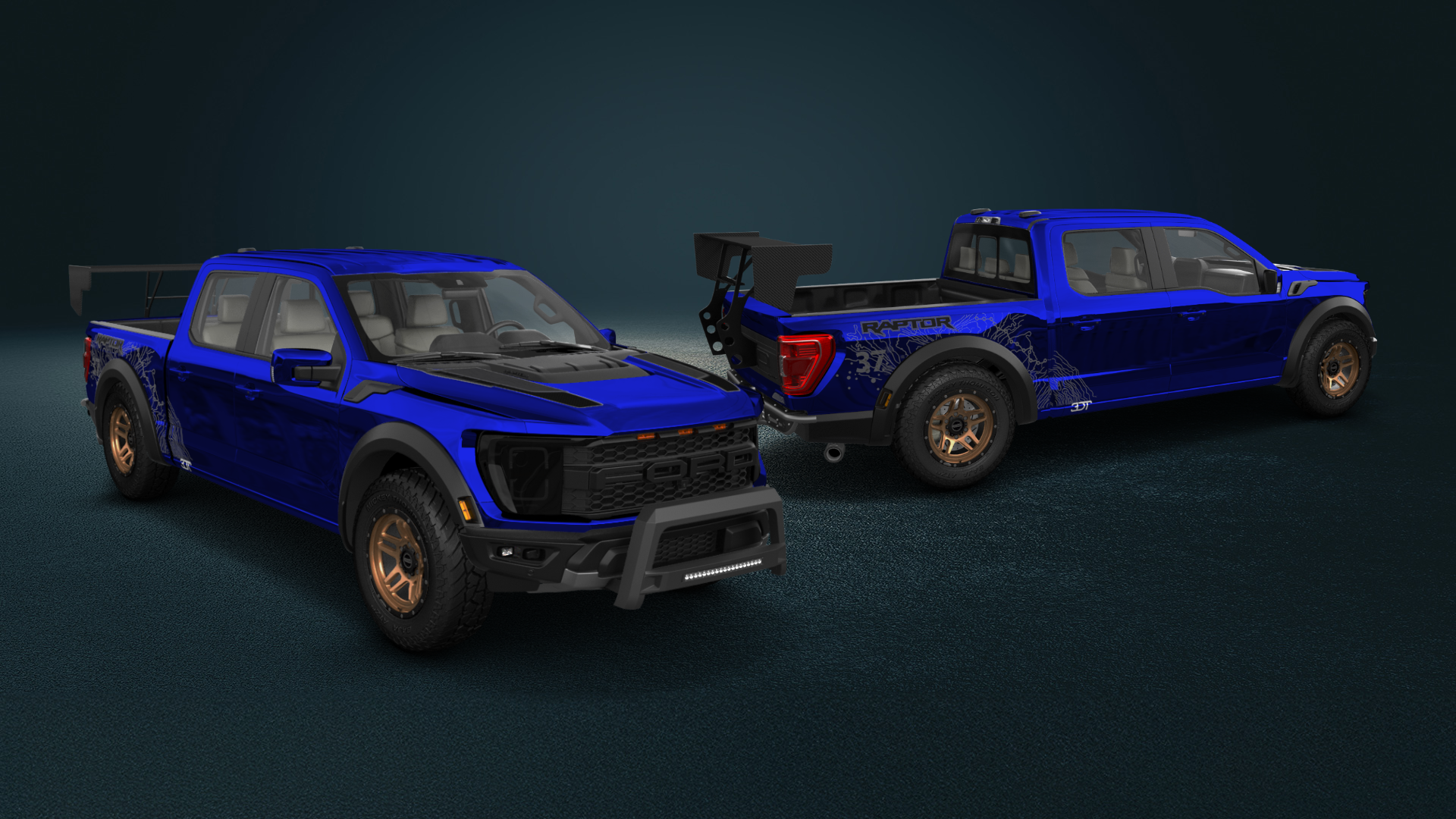 Ford F-150 Raptor 4 Door pickup truck 2021 tuning