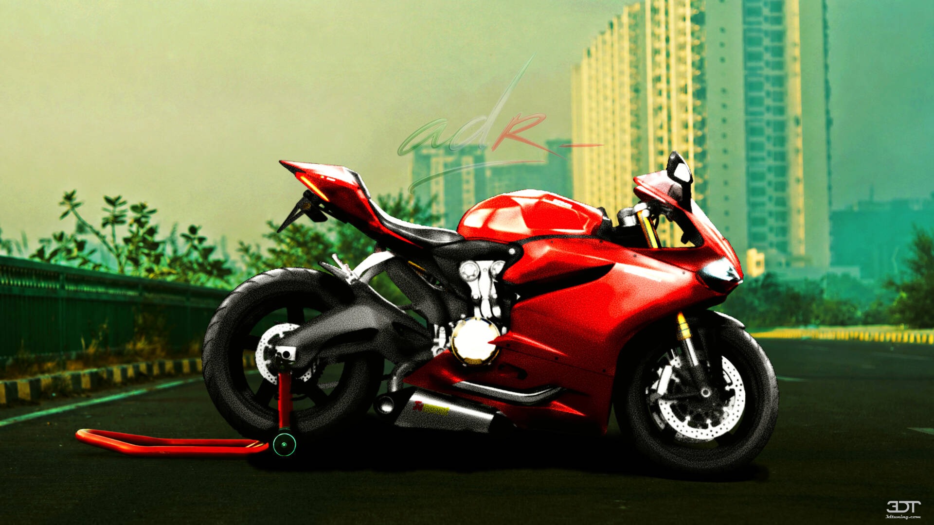 Ducati 899 Panigale Sport Bike 2015 Images