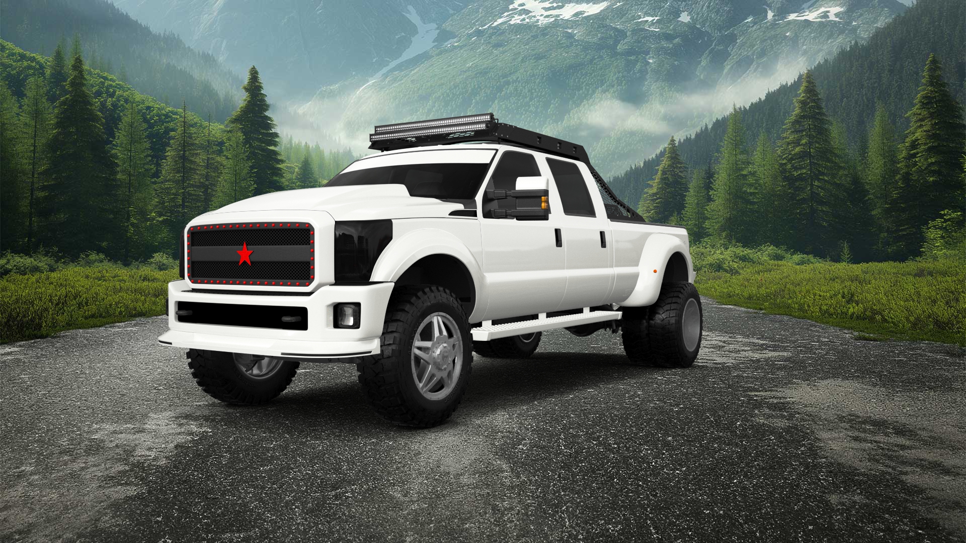 Ford F-350 DRW 4 Door pickup truck 2013