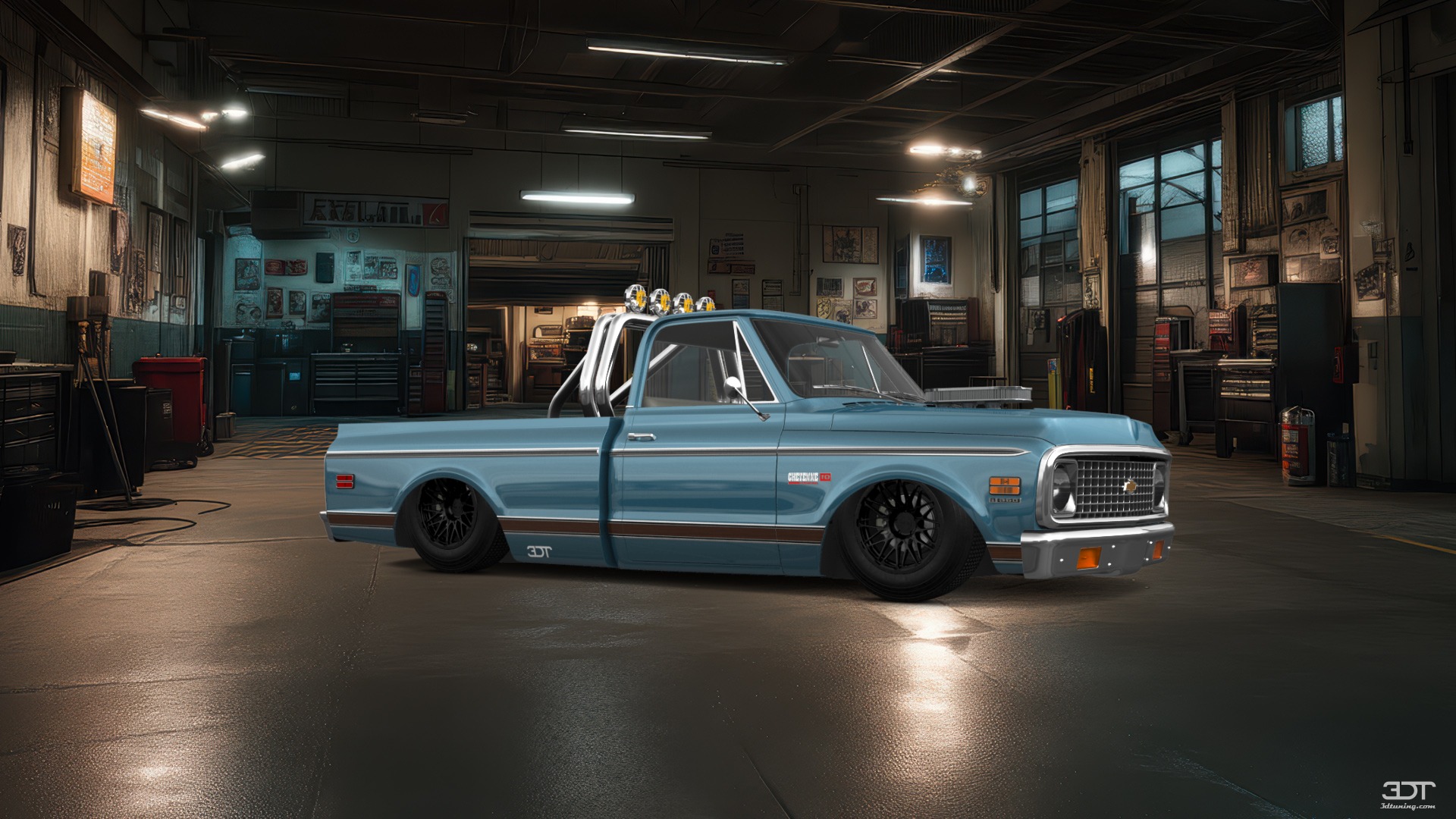 Chevrolet C-10 Cheyenne 2 Door pickup truck 1972 tuning