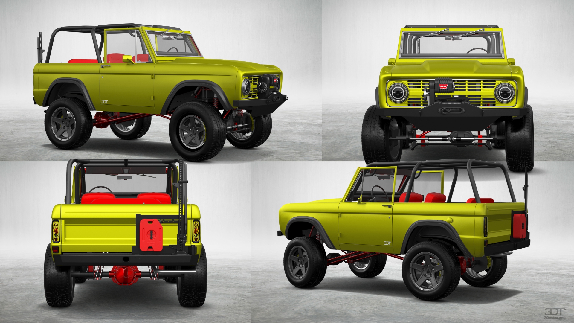 Ford Bronco 3 Door SUV 1965
