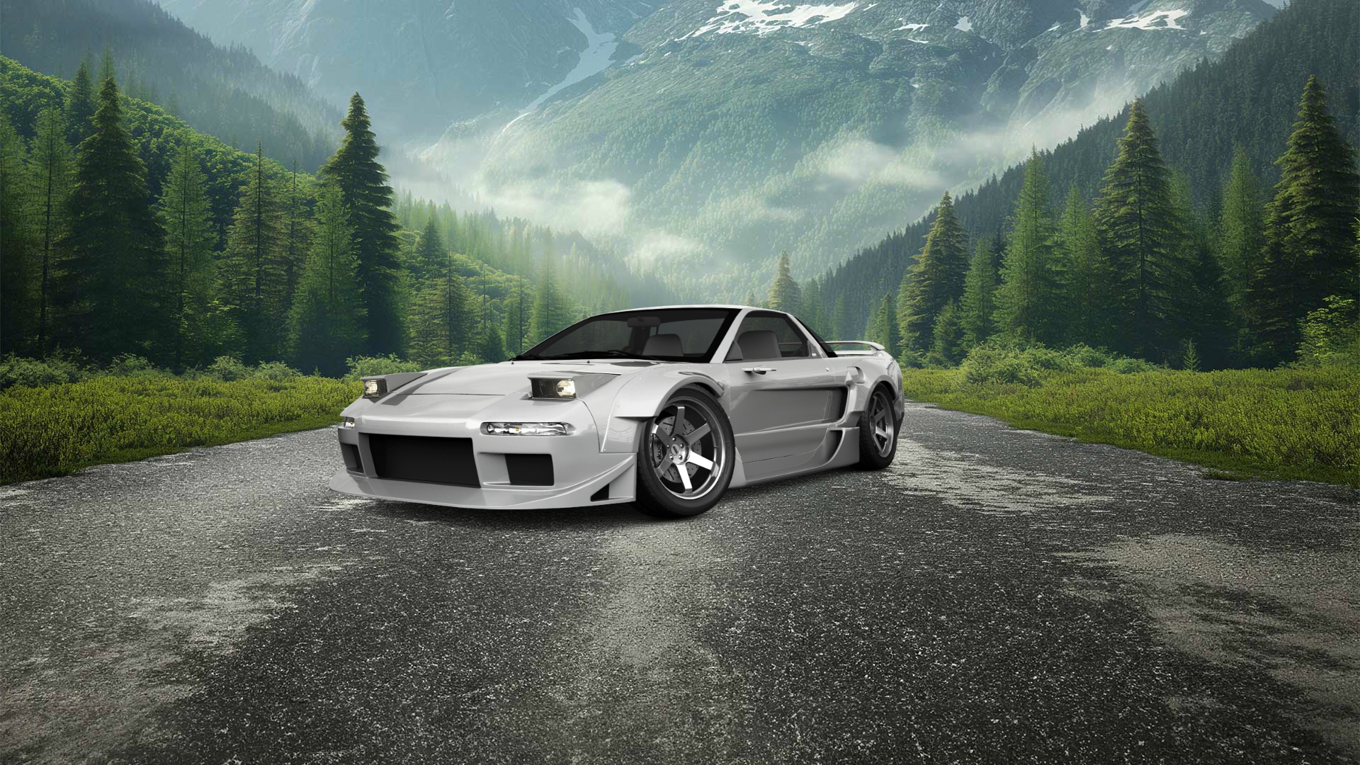 Honda NSX 2 Door Coupe 1990 tuning