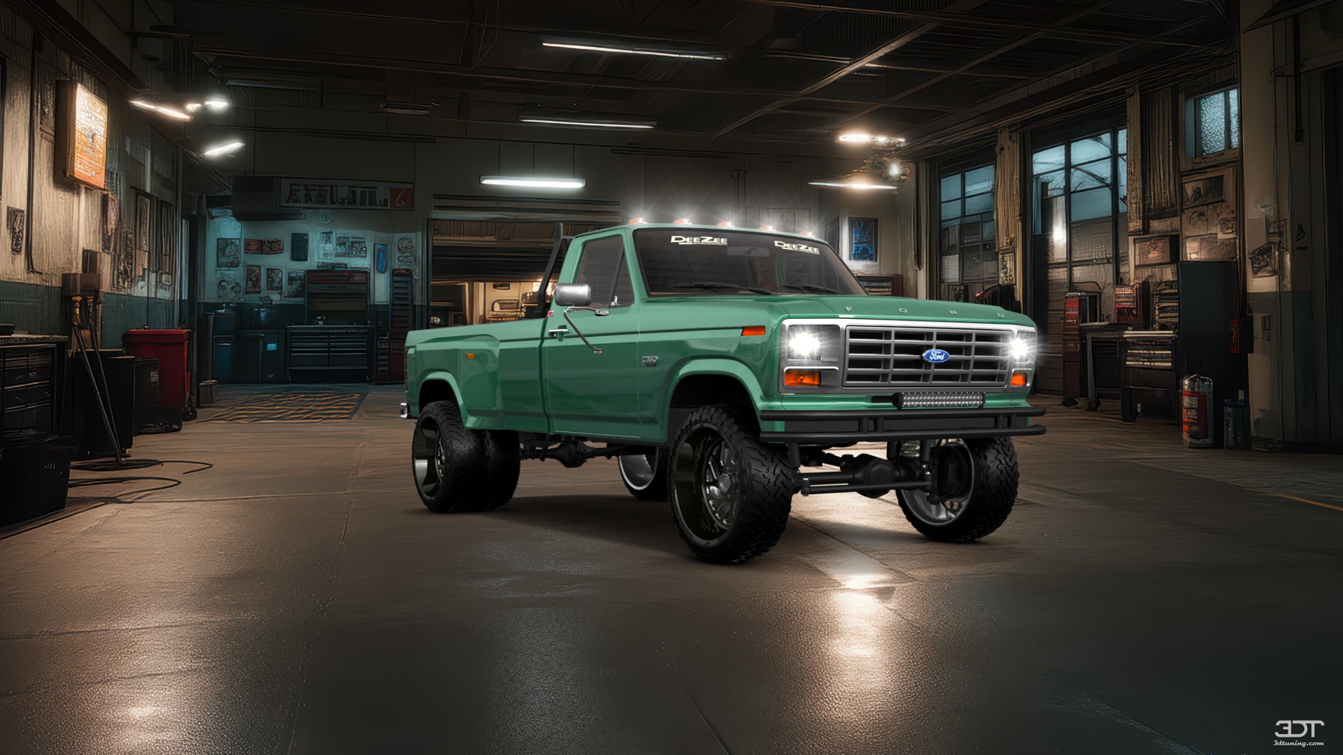 Ford F-350 Dually Regular Cab 2 Door pickup truck 1980 tuning