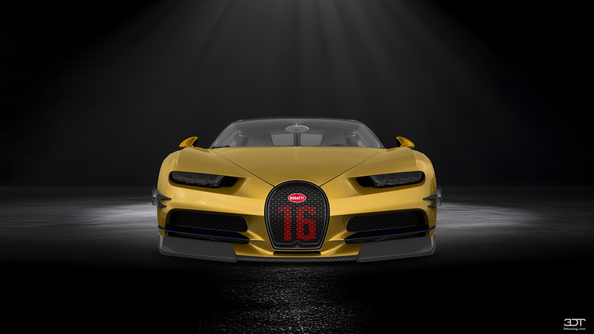 Bugatti Chiron 2 Door Coupe 2016 tuning