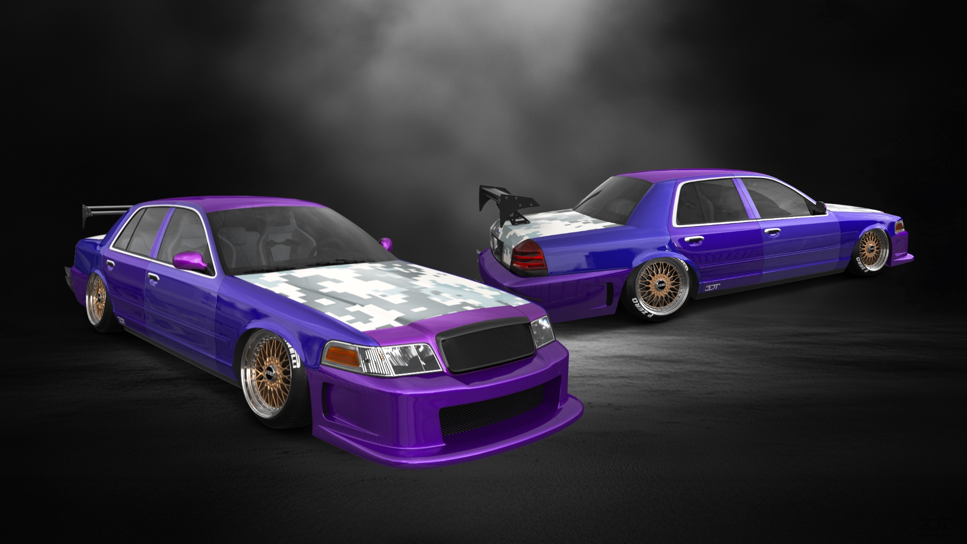 Ford Crown Victoria Sedan 2007 tuning