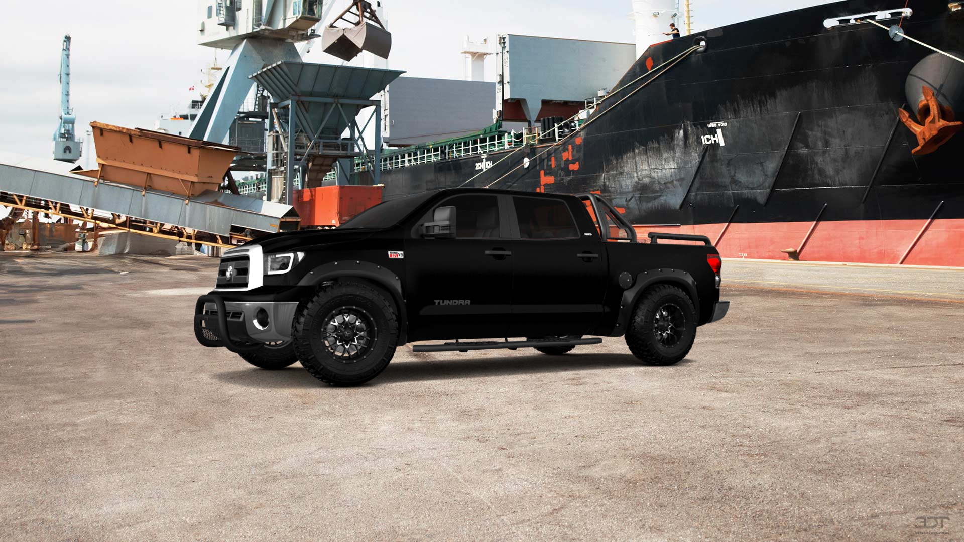 Toyota Tundra 5.5 ft box 4 Door pickup truck 2007 tuning