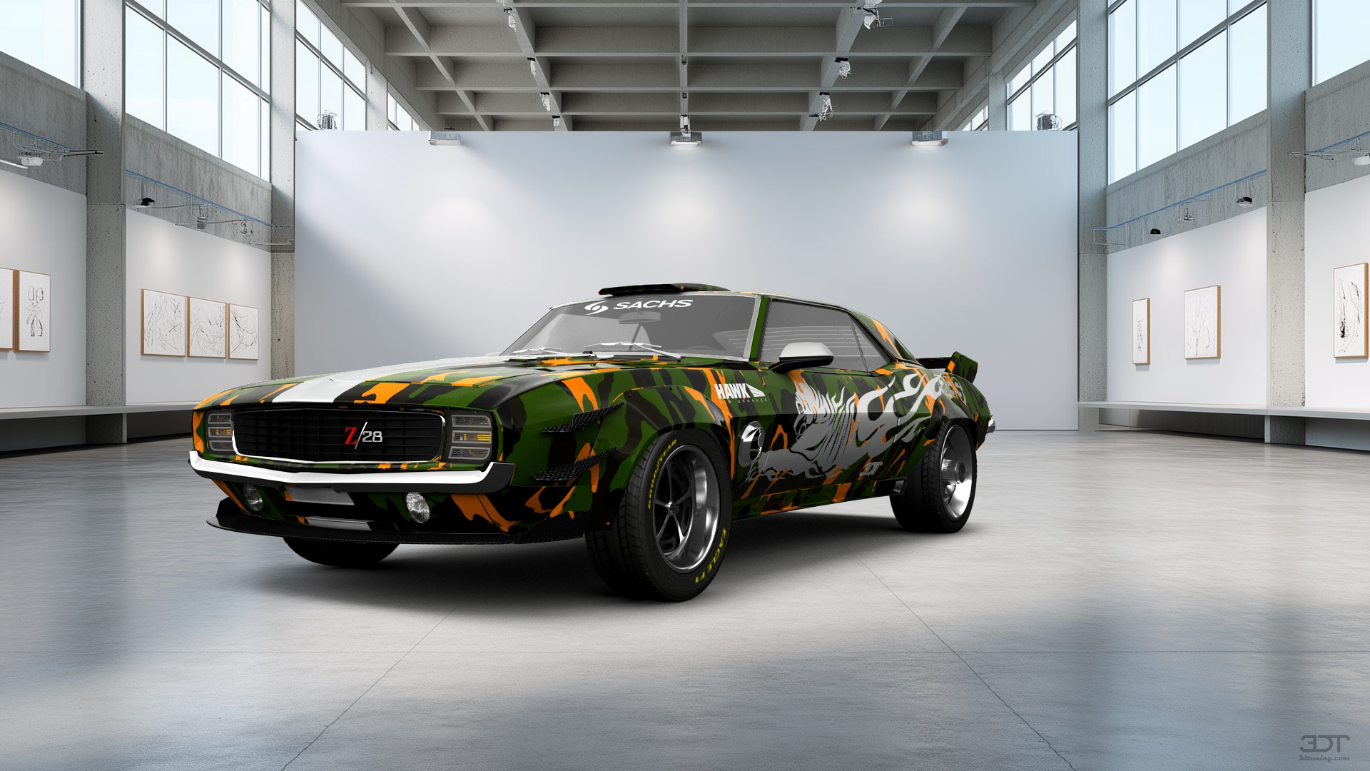 Chevrolet Camaro SS 2 Door Hardtop 1969 tuning
